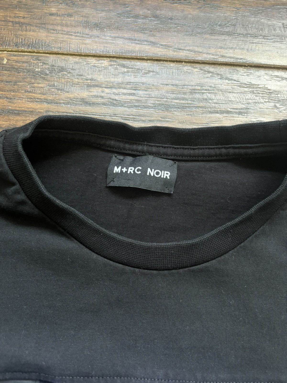 M+Rc Noir M+RC Noir Black Logo T-Shirt Size US M / EU 48-50 / 2 - 3 Thumbnail