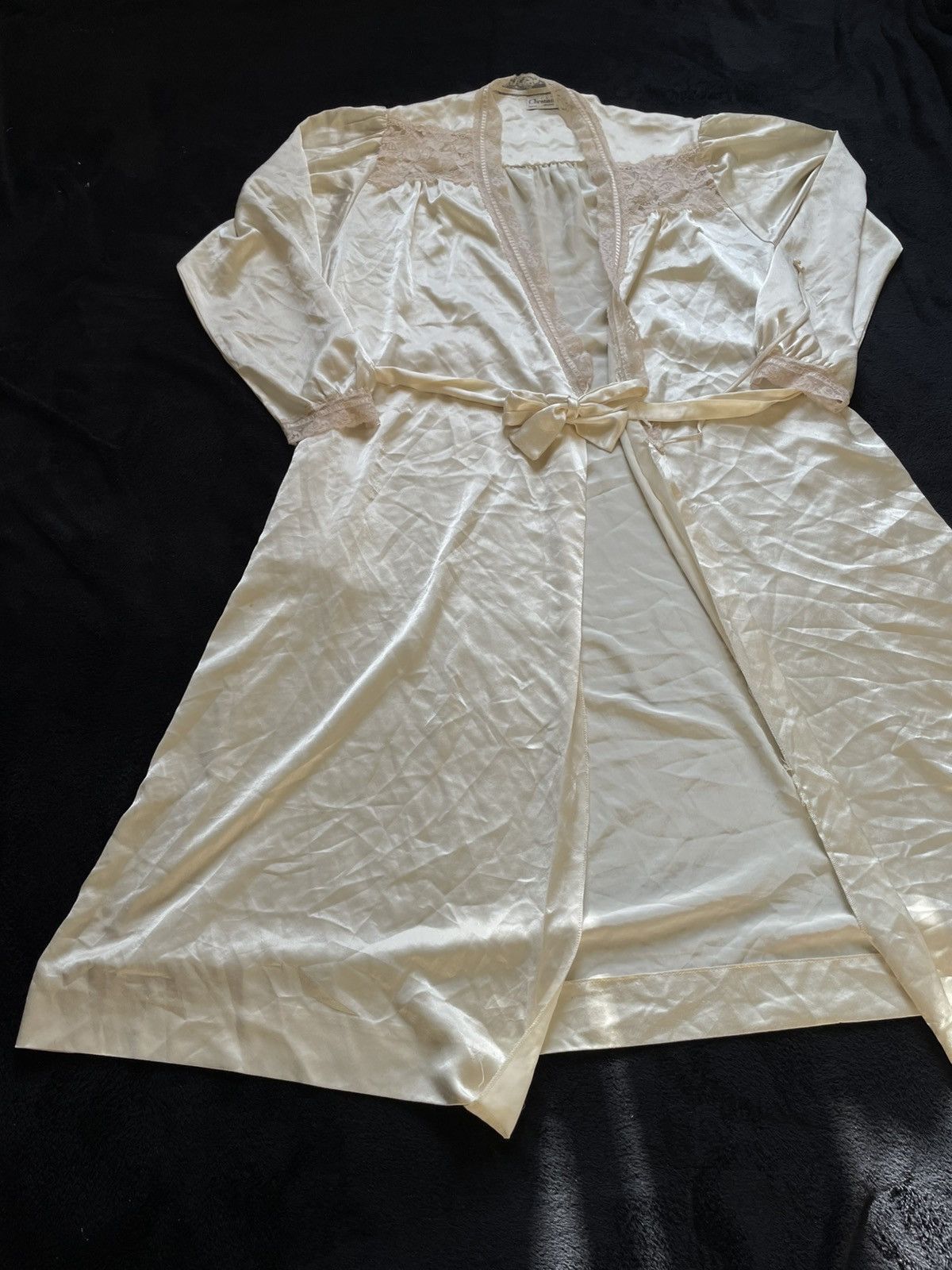 Dior Christian Dior Archive Vintage 70s Robe Dress Woman‘s Size M Size M / US 6-8 / IT 42-44 - 12 Thumbnail