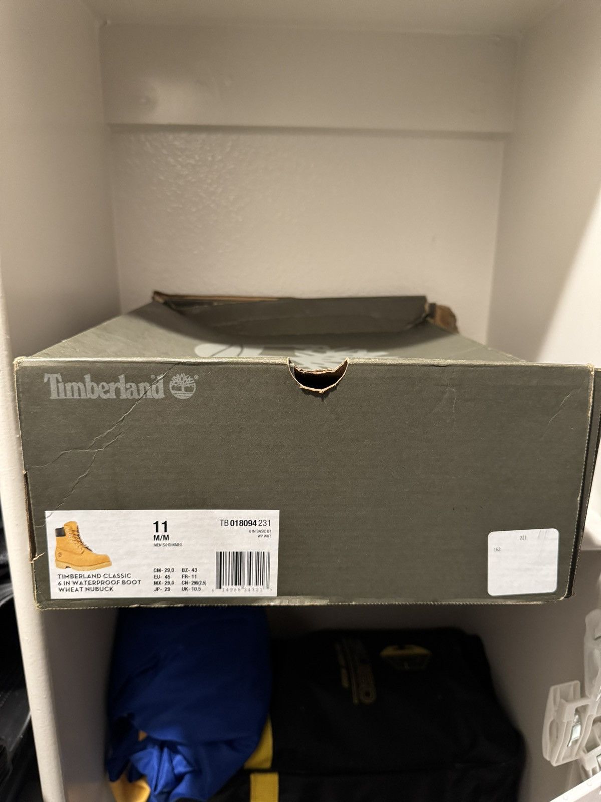 Timberland 6 Inch Classic Waterproof Boot 'Wheat' Size US 11 / EU 44 - 8 Thumbnail