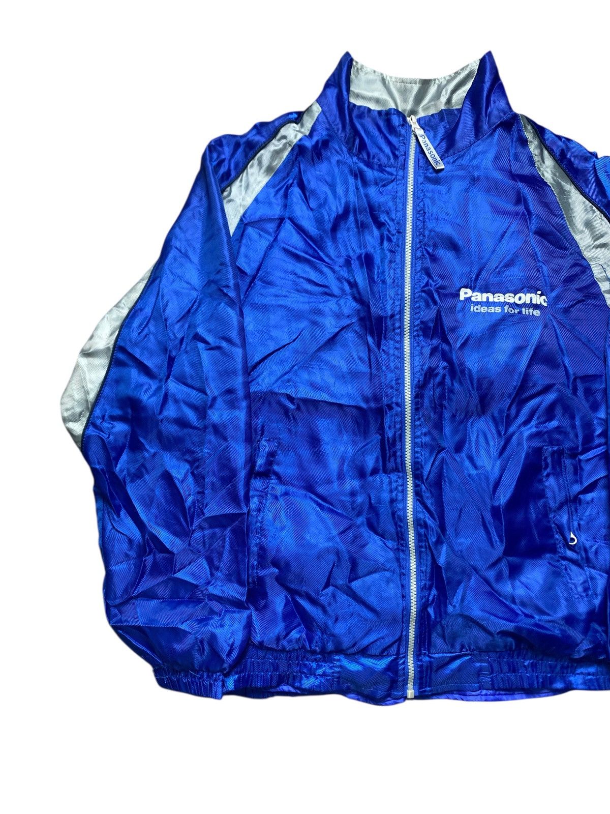 Japanese Brand VINTAGE JACKET PANASONIC ZIPPER SPELLOUT Size US XL / EU 56 / 4 - 4 Thumbnail