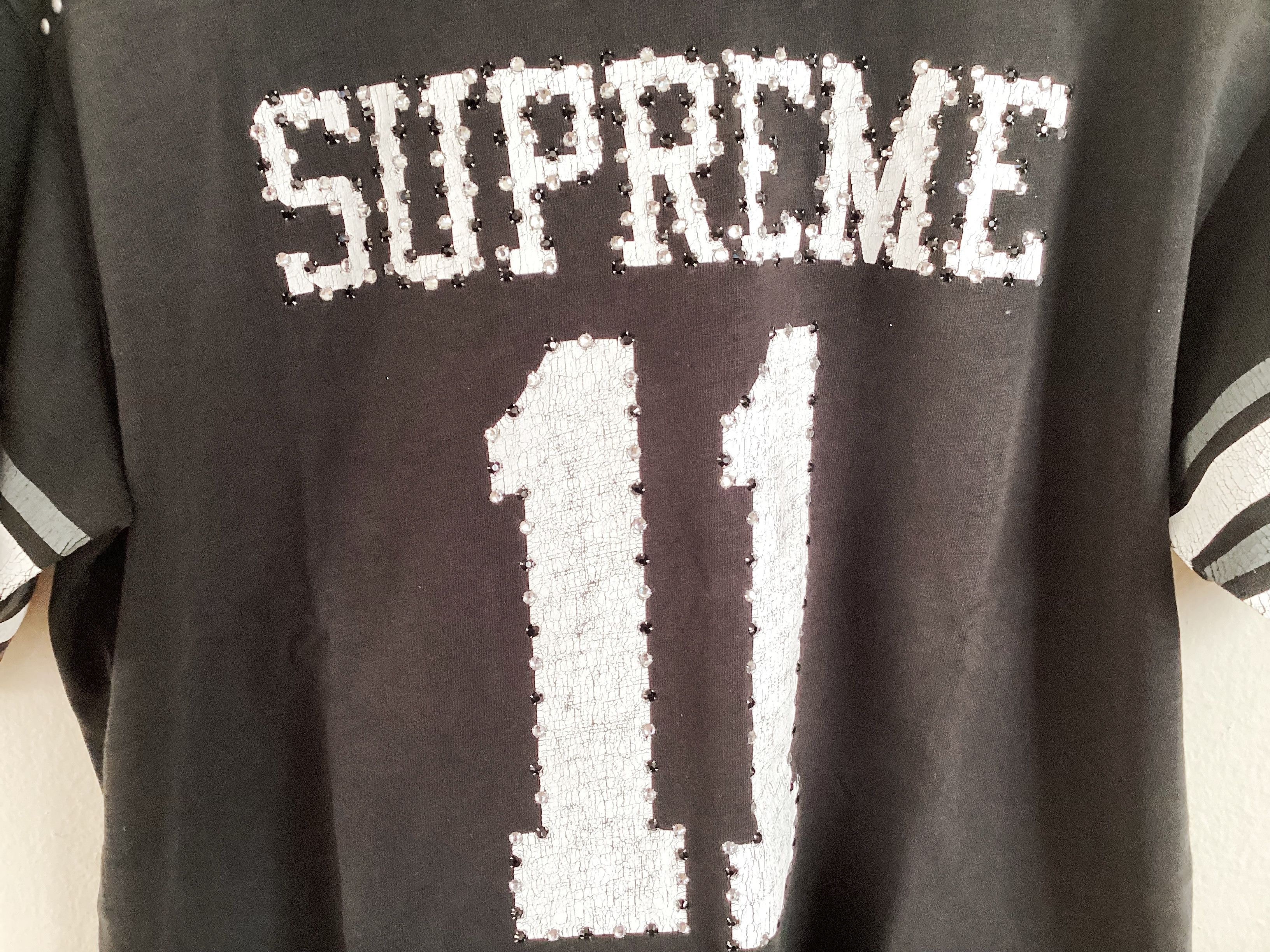 Supreme (M)Supreme Studded Football Top Black Size US M / EU 48-50 / 2 - 3 Thumbnail
