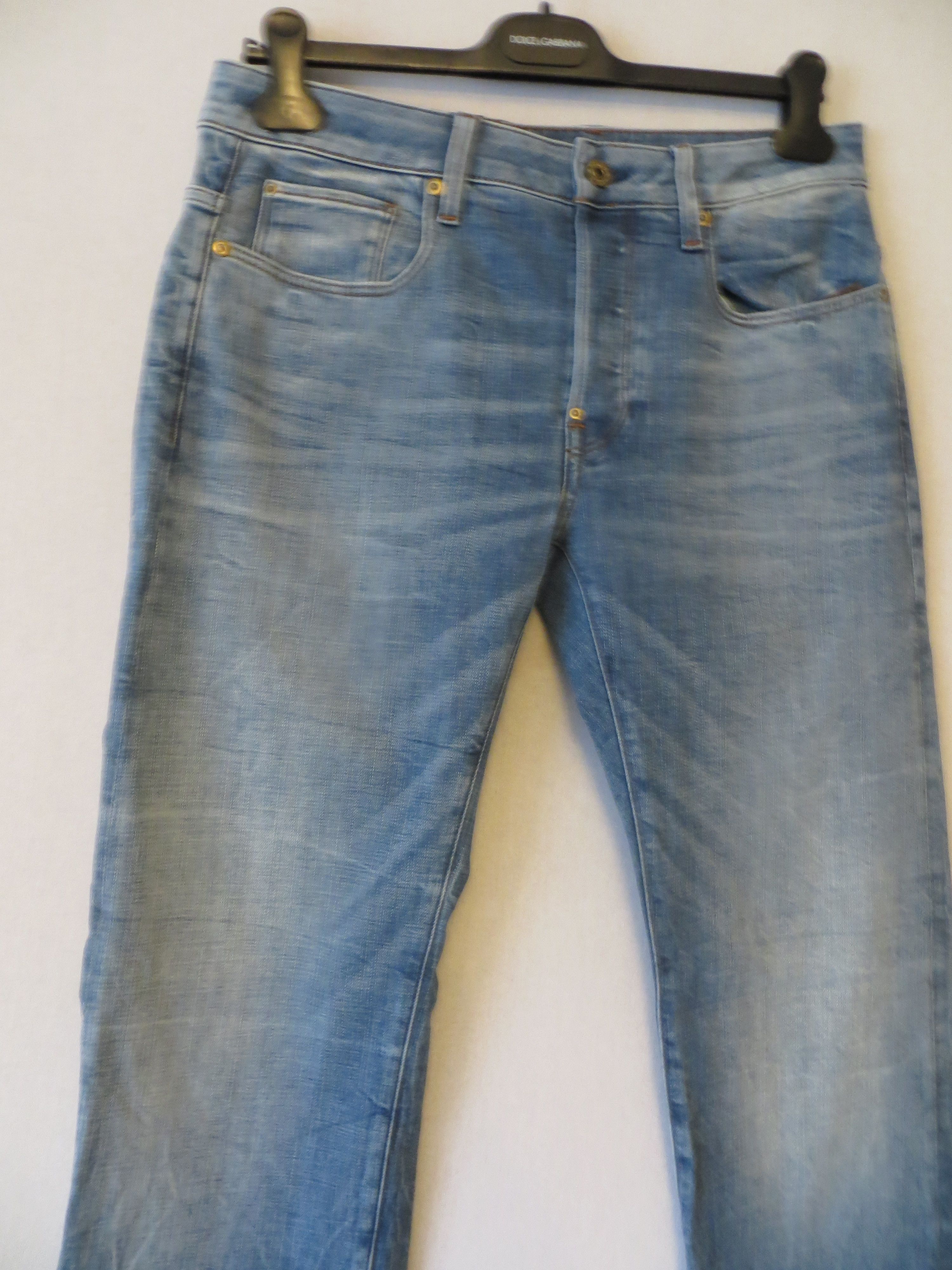 G-Star ATTACC STRAIGHT STRETCH DENIM JEANS 31 X 32 Size US 31 - 2 Thumbnail