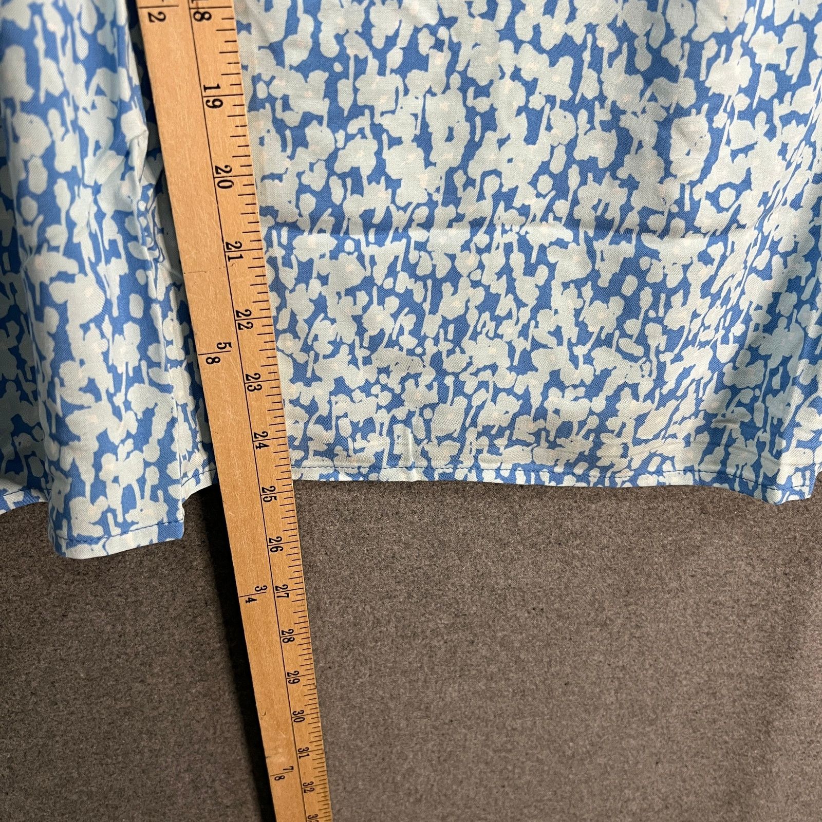 Other Candace Cameron Bure Printed Blouse with Ruched Size M / US 6-8 / IT 42-44 - 6 Thumbnail