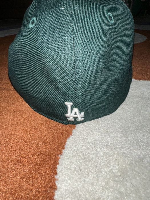 Kith Kith for New Era Serif Los Angeles Dodgers Cap Green 7 3/8 | Grailed