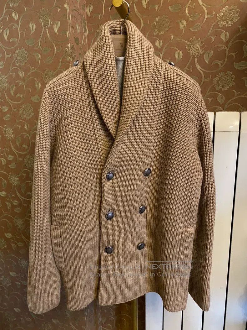 Brunello Cucinelli Brunello Cucinelli Cashmere, wool, and silk blended, Engli Size US M / EU 48-50 / 2 - 1 Thumbnail