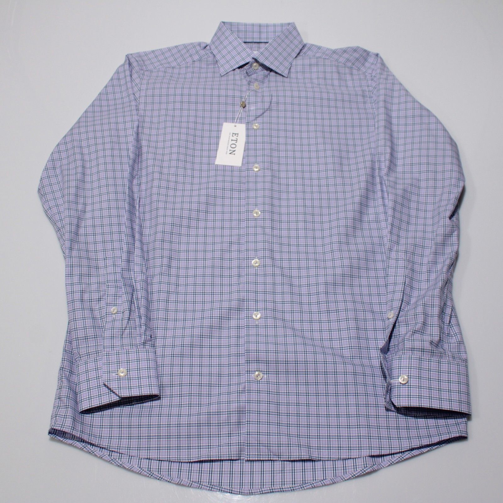 Eton Eton New with tags Shirt Size M US In Purple Size US M / EU 48-50 / 2 - 3 Thumbnail