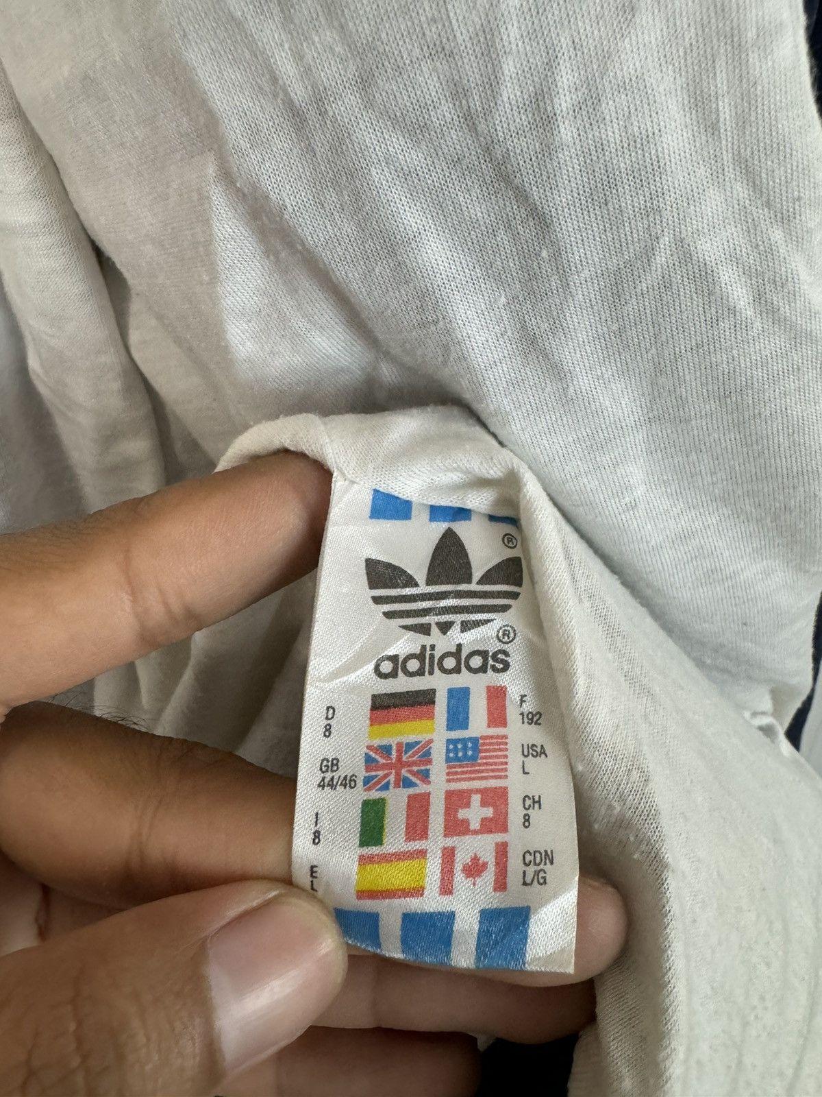 Adidas × Vintage Vintage Adidas Jacket Size US L / EU 52-54 / 3 - 9 Thumbnail