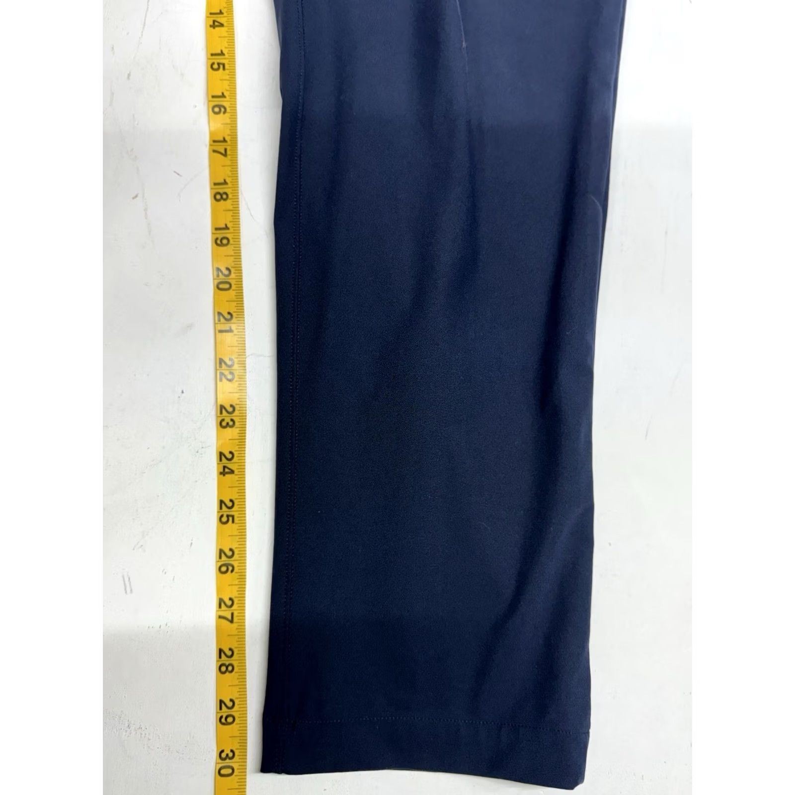 Lululemon Lululemon Commission Pant Classic Men 34x30 Navy Blue Chino Stretch 5-Pocket Flat Front Straight Leg Size US 34 / EU 50 - 4 Thumbnail