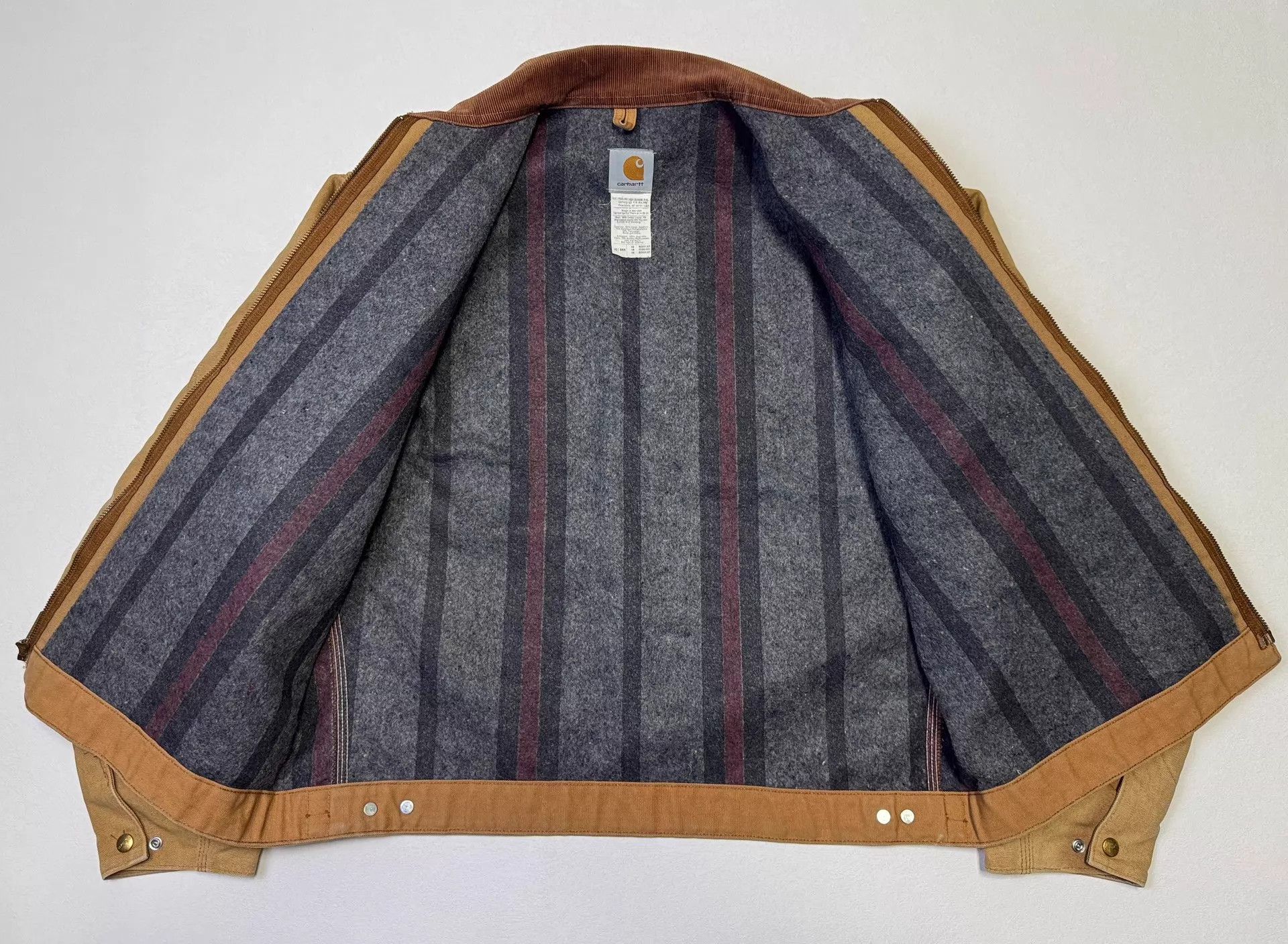 Carhartt Carhartt J01 Brown 46/L-XL Vintage US 2001 Size US S / EU 44-46 / 1 - 4 Thumbnail