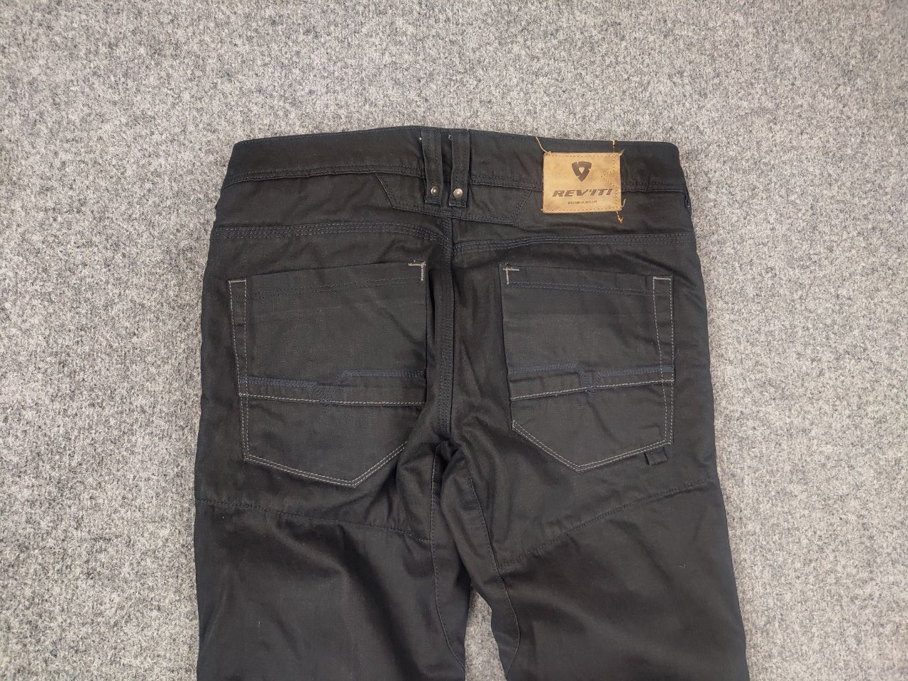 Alpinestars Revit Carnaby Motorcycle Cordura Knee Solid Blue Denim Jeans Size US 32 / EU 48 - 10 Thumbnail