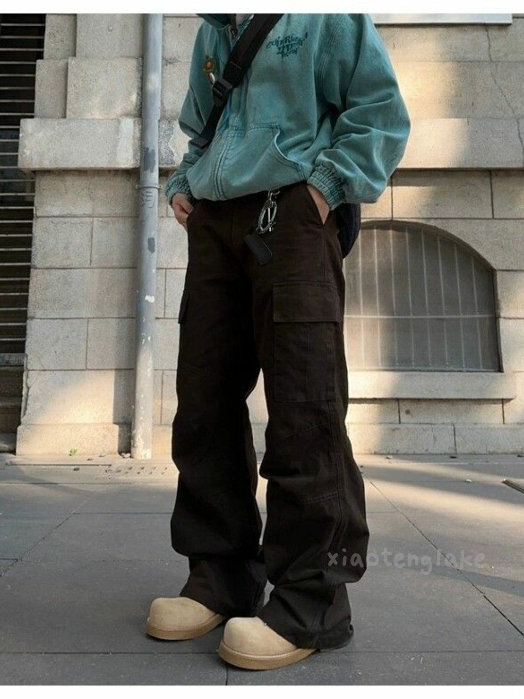 Designer × Japanese Brand × Vintage utility loose baggy skate hiphop military cargo pants Size US 30 / EU 46 - 5 Thumbnail