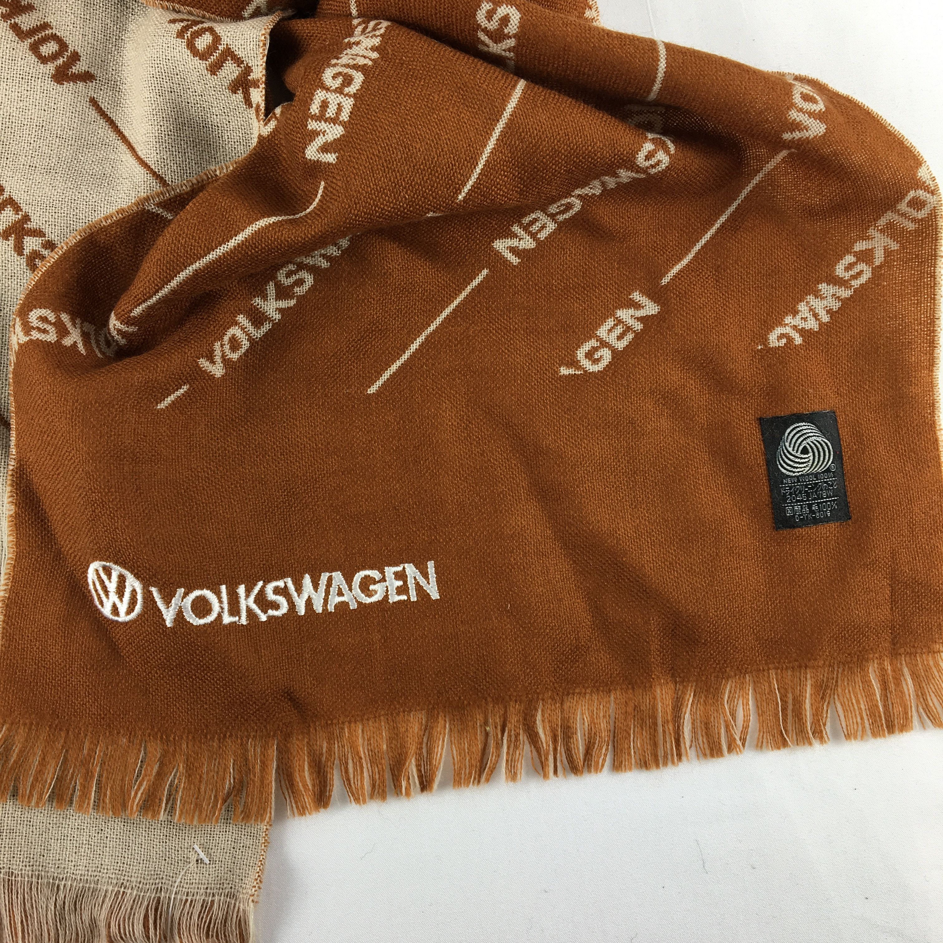 Vintage Vintage Wool Scarf Winter Scarves 56789 Size ONE SIZE - 4 Thumbnail