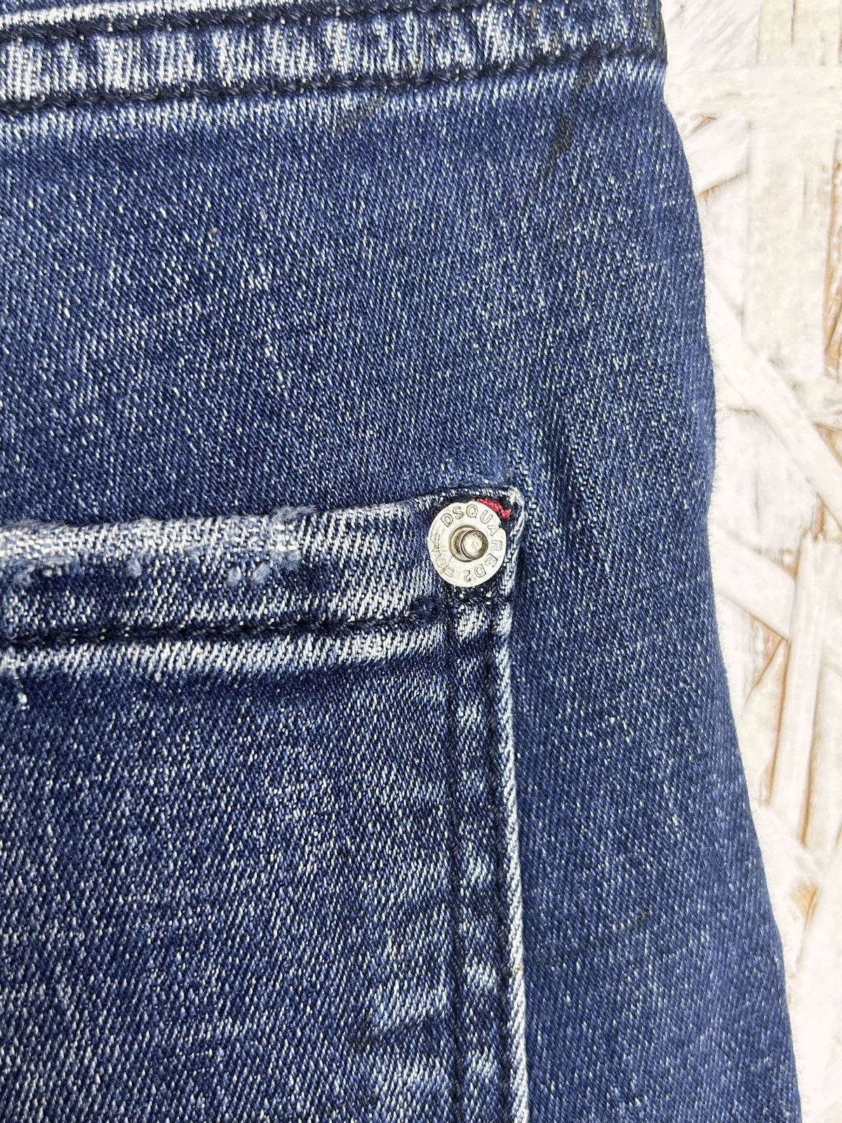 Dsquared2 Dsquared2 Avant Garde Skinny Dan Denim Jeans Size 50 Size US 34 / EU 50 - 10 Thumbnail