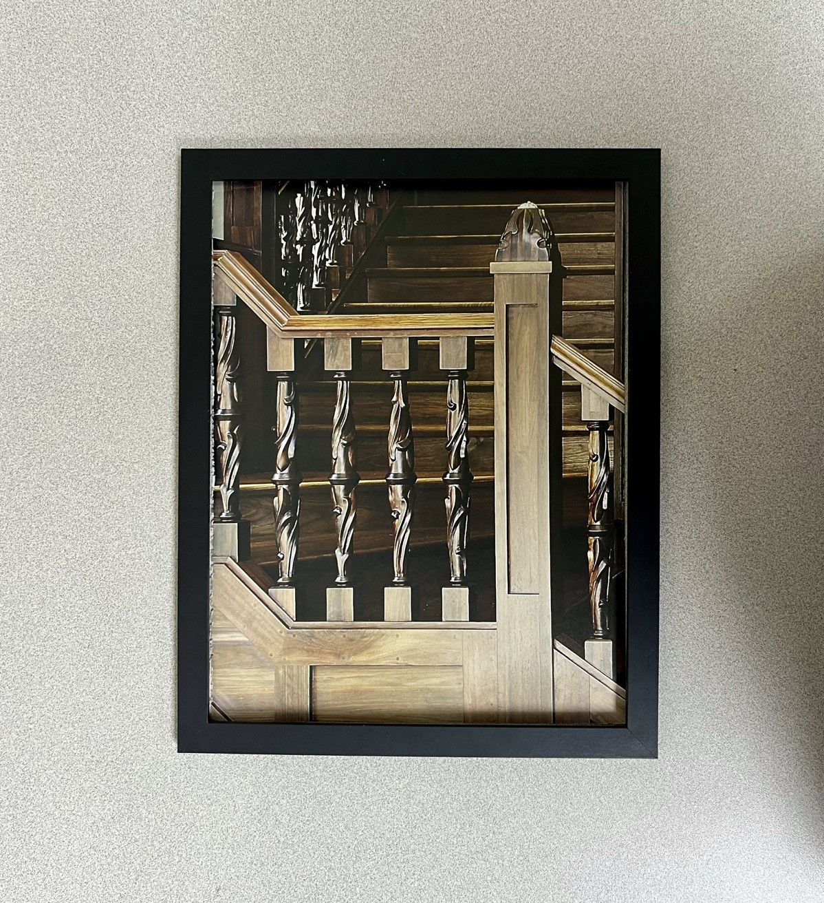 Chrome Hearts Chrome Hearts wooded stairs 9x11 Framed poster Size ONE SIZE - 1 Thumbnail