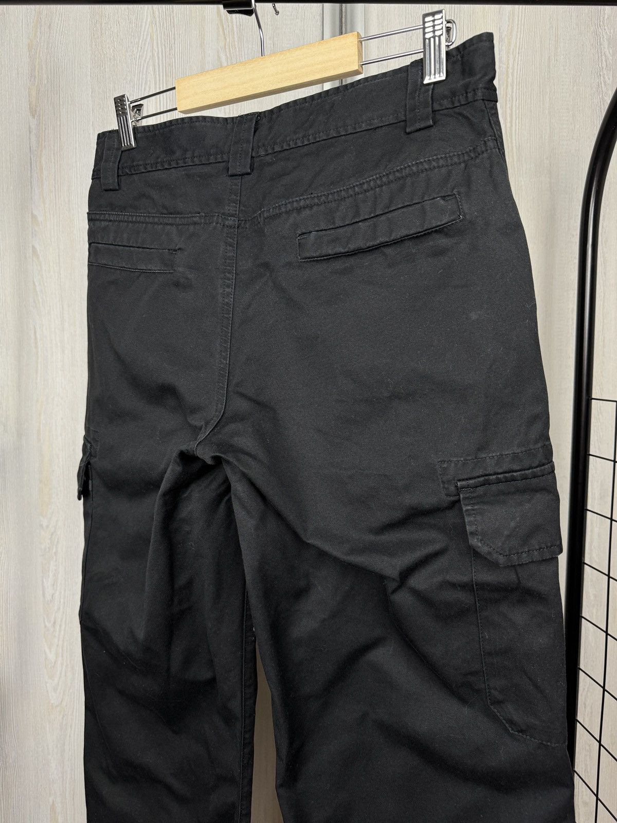 A.P.C. A.P.C x Jane B. Birkin Black cargo baggy pants Size 26" / US 2 / IT 38 - 7 Thumbnail