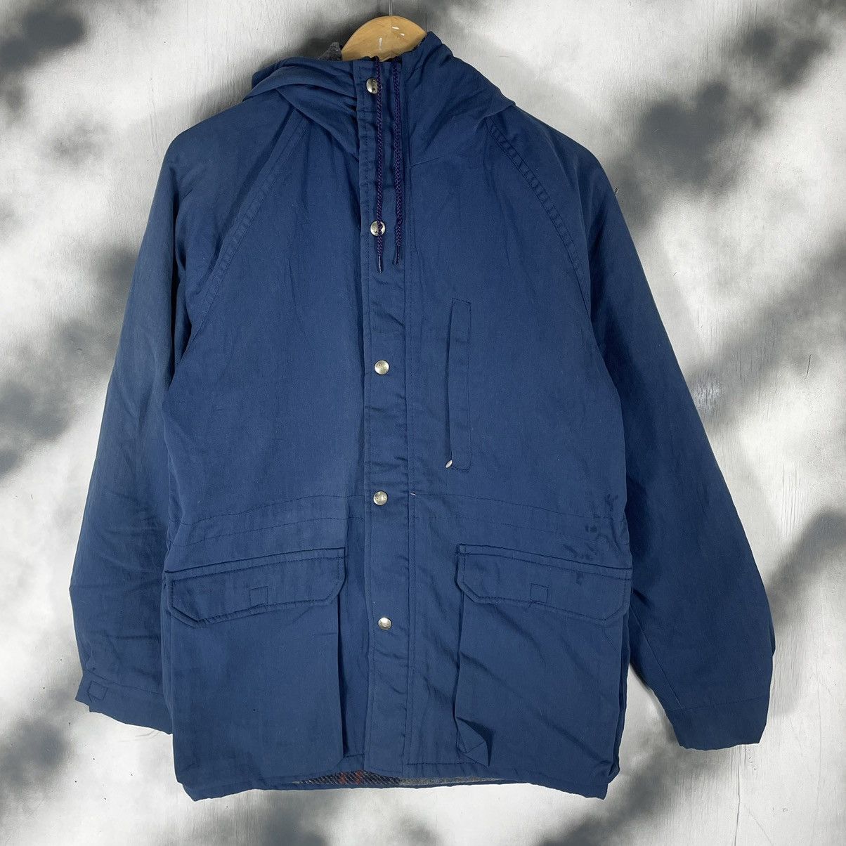 Vintage 90s Cal Craft Flannel Lined Chore Choat Size US S / EU 44-46 / 1 - 1 Thumbnail