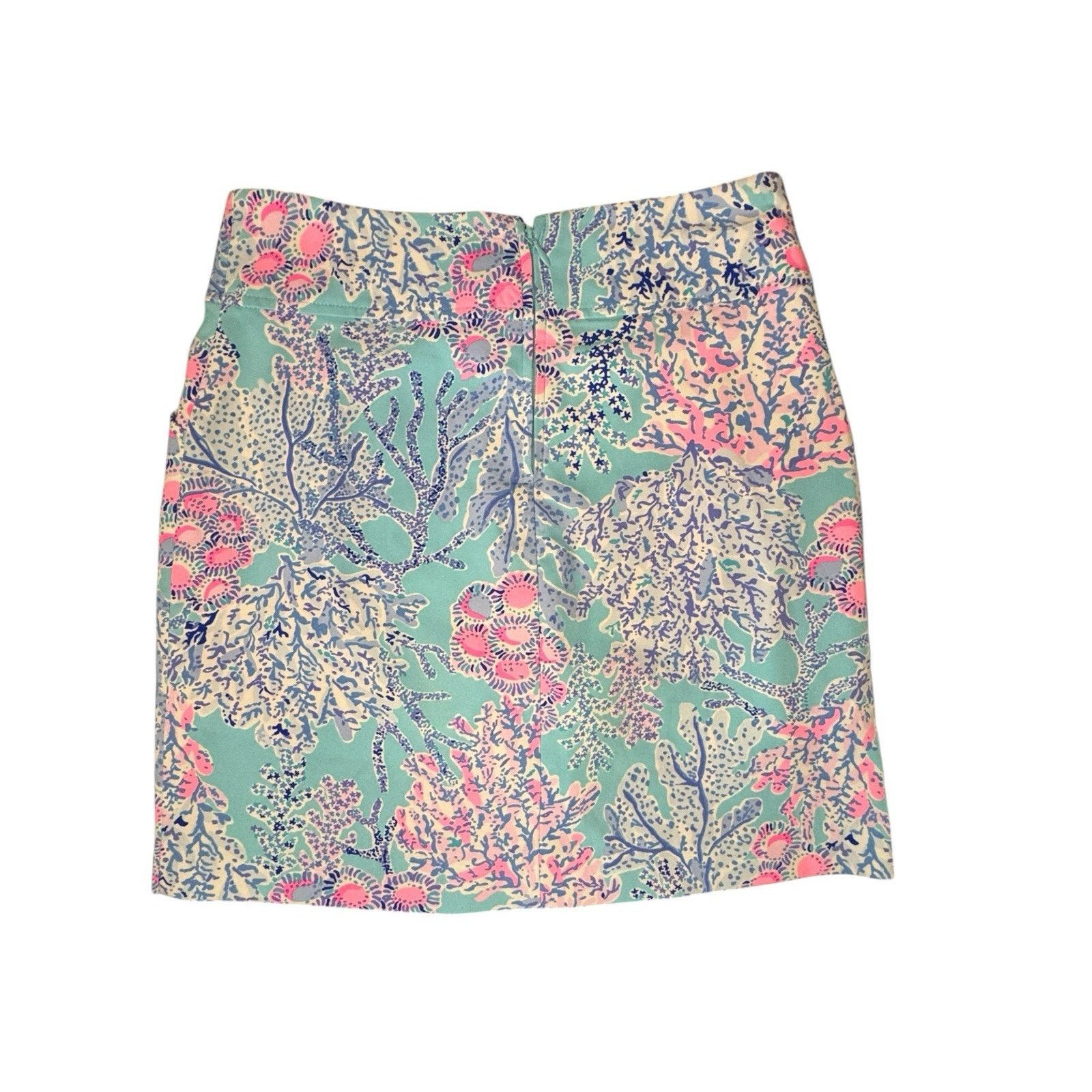 Lilly Pulitzer Lilly Pulitzer Jonas Skort Blue Ibiza Now You Sea Me Size 24" / US 00 / IT 34 - 4 Thumbnail