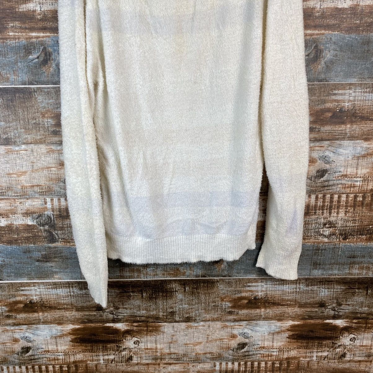Japanese Brand DL Pique White fur shaggy Knitwear #C1041 Size M / US 6-8 / IT 42-44 - 16 Thumbnail
