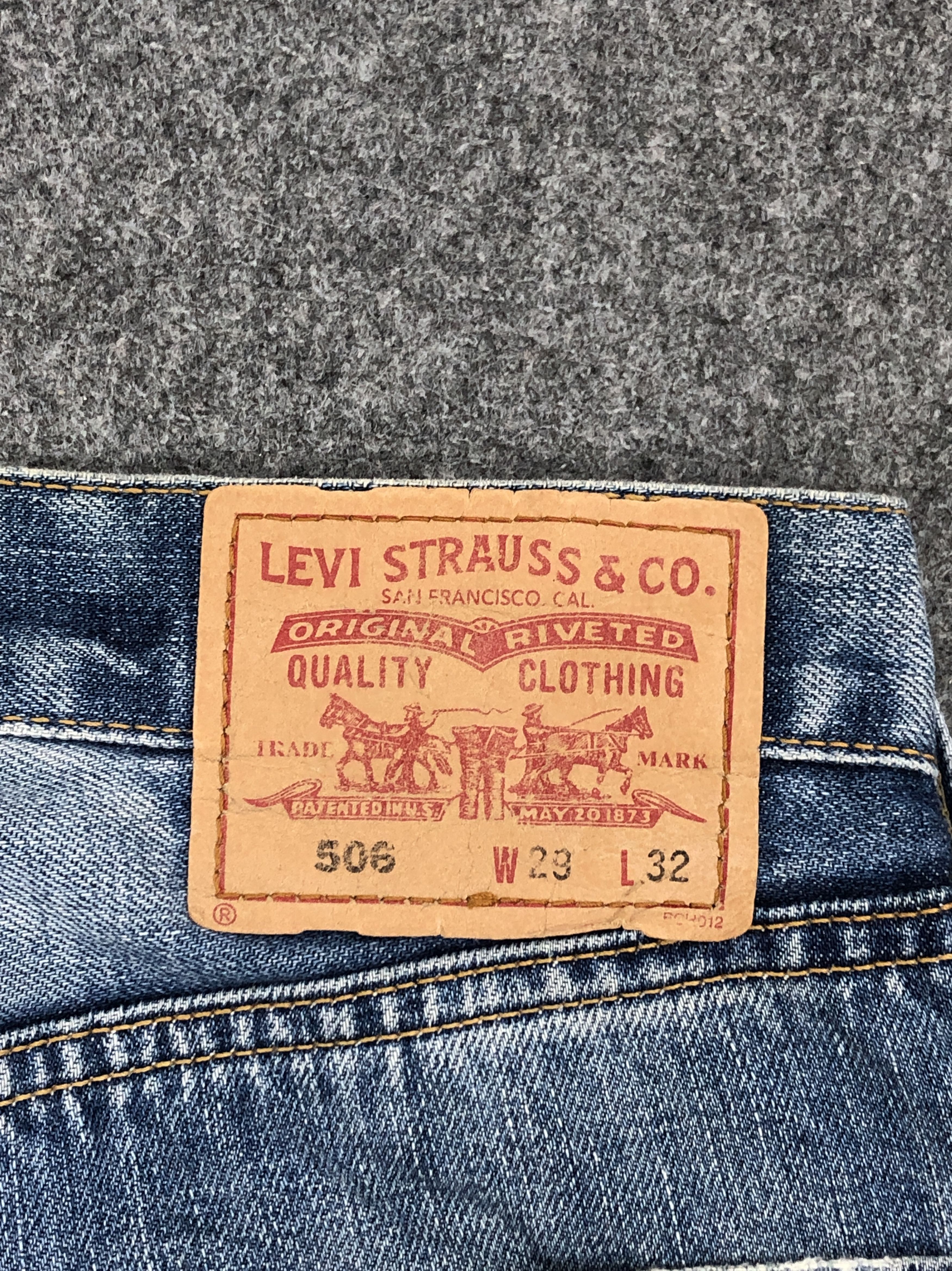 Levi's × Vintage Vintage Levis 506 Faded Blue Jeans DP2295 Size US 28 / EU 44 - 5 Thumbnail