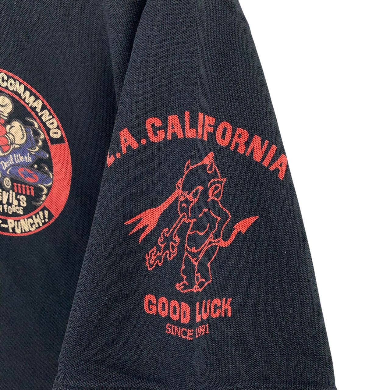 Japanese Brand × Tedman × Vintage Vintage TEDMAN Devil work back hit polo tee Size US XXL / EU 58 / 5 - 9 Thumbnail