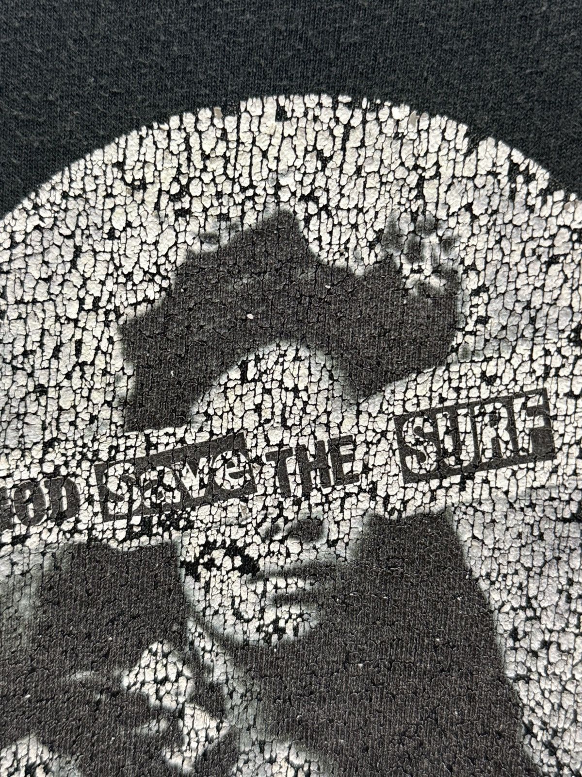 Hysteric Glamour Vintage Hysteric Glamour God Save The Surf Faded Tee Size US M / EU 48-50 / 2 - 4 Thumbnail