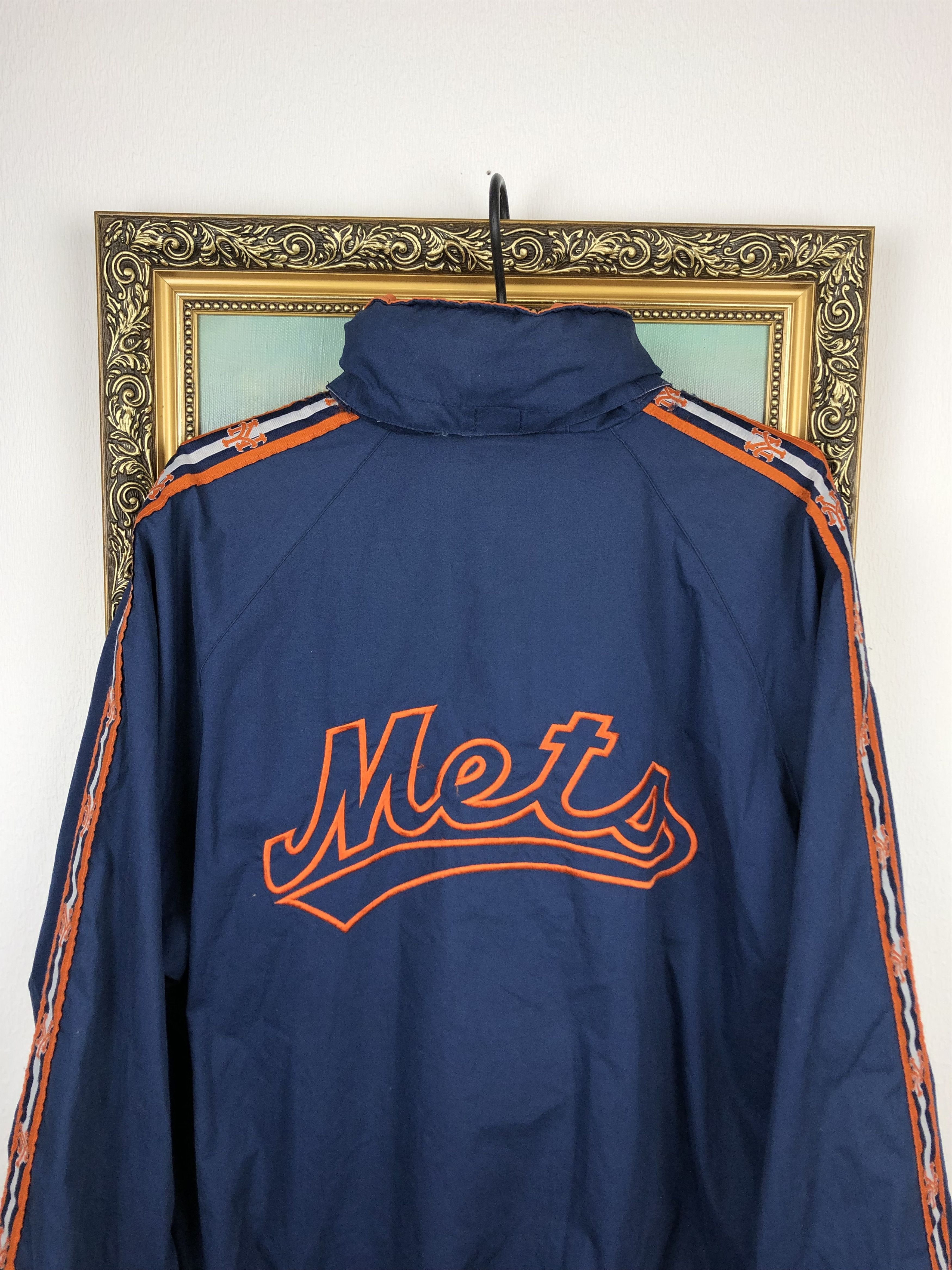 MLB Vintage MLB New York Mets Pro Player Jacket Rare Size US M / EU 48-50 / 2 - 2 Thumbnail