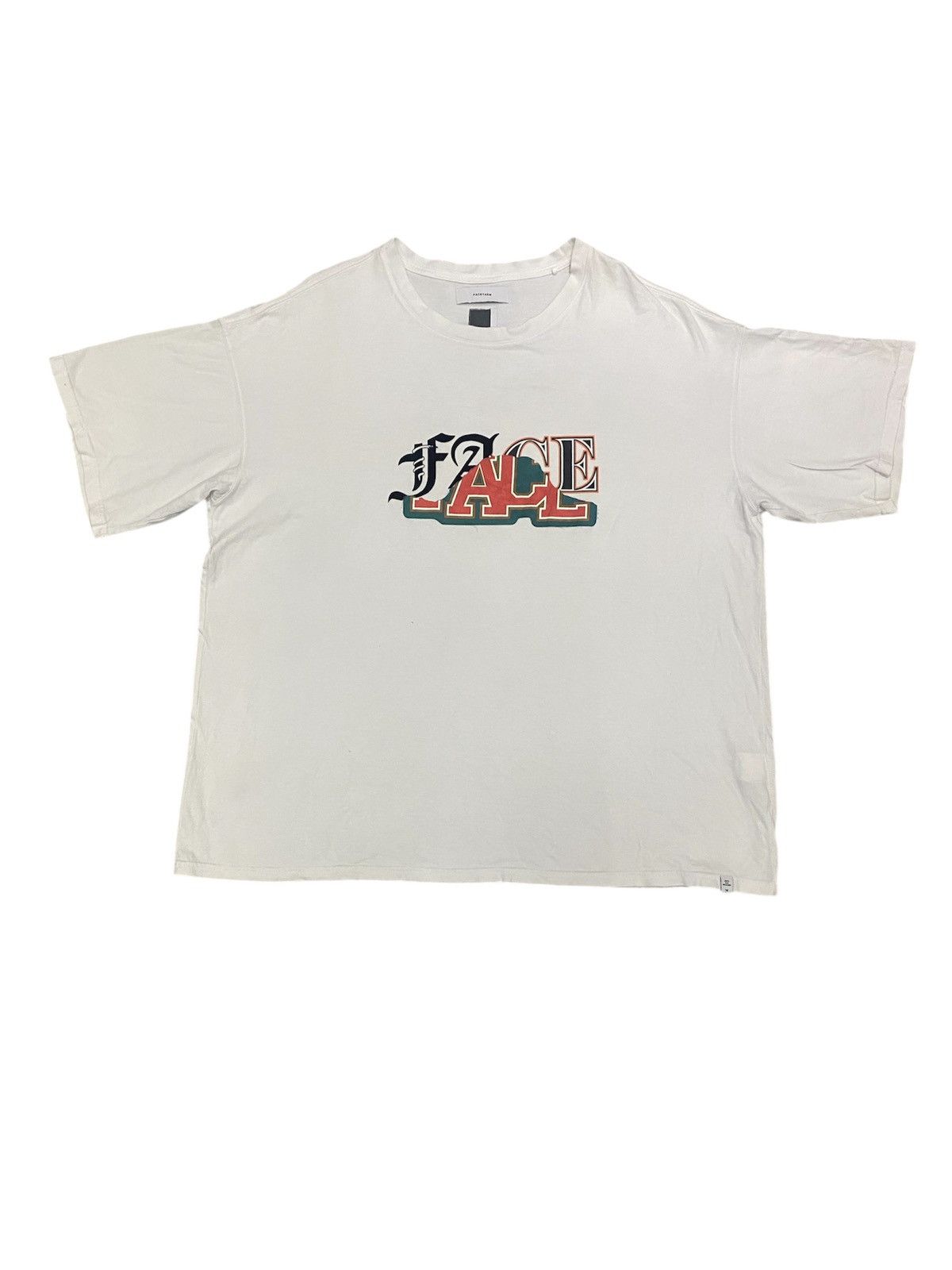 FACETASM Anarchy logo tee