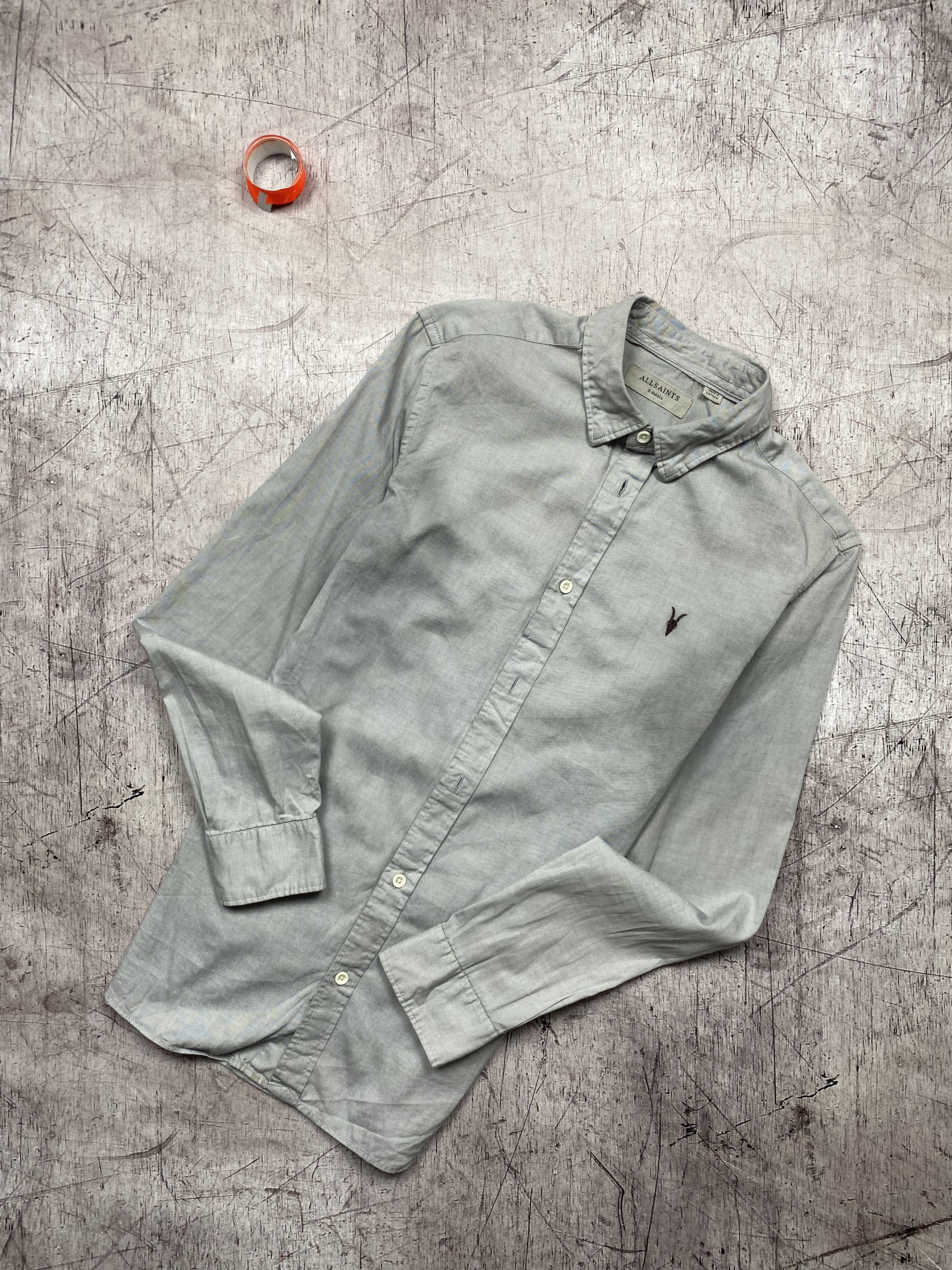 Allsaints Allsaints Vintage Redondo Mens Long Sleeve Shirt Size US XS / EU 42 / 0 - 1 Thumbnail