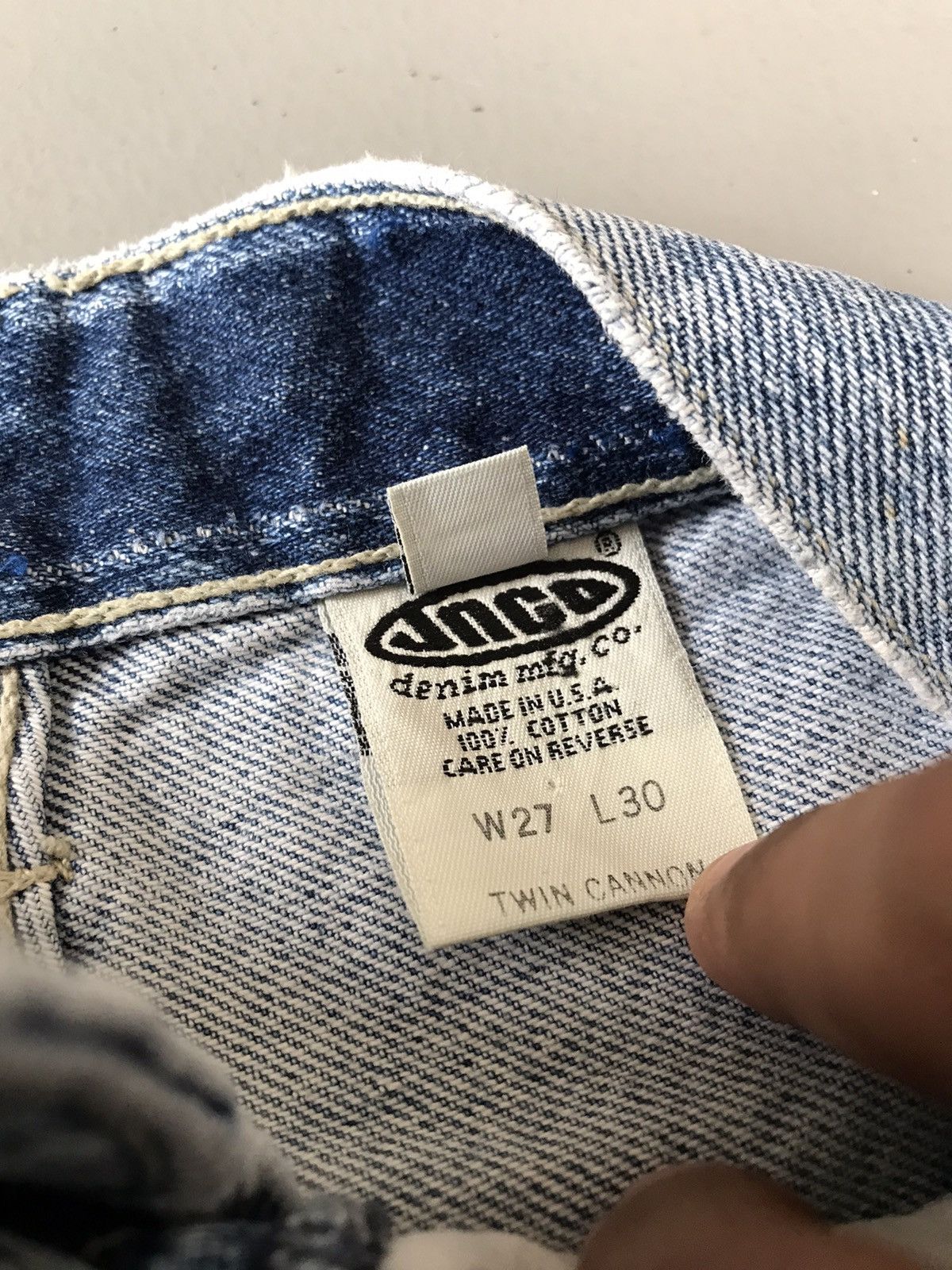 90’s Crazy Rare JNCO CANNON J101 Denim