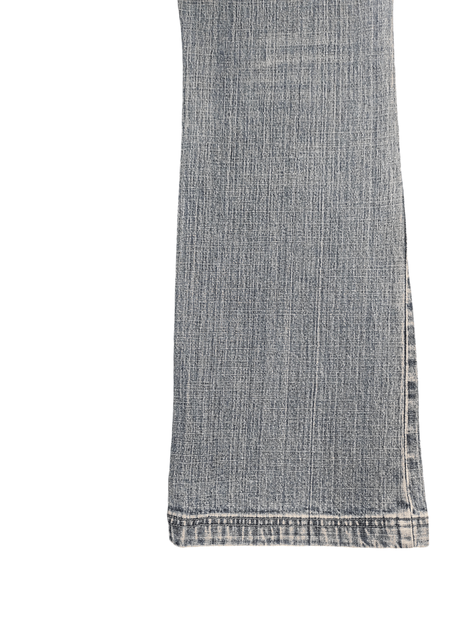 If Six Was Nine Flare Jeans La Redoute Tribal Clawmark Faded Bootcut Y2k Size US 31 - 19 Thumbnail