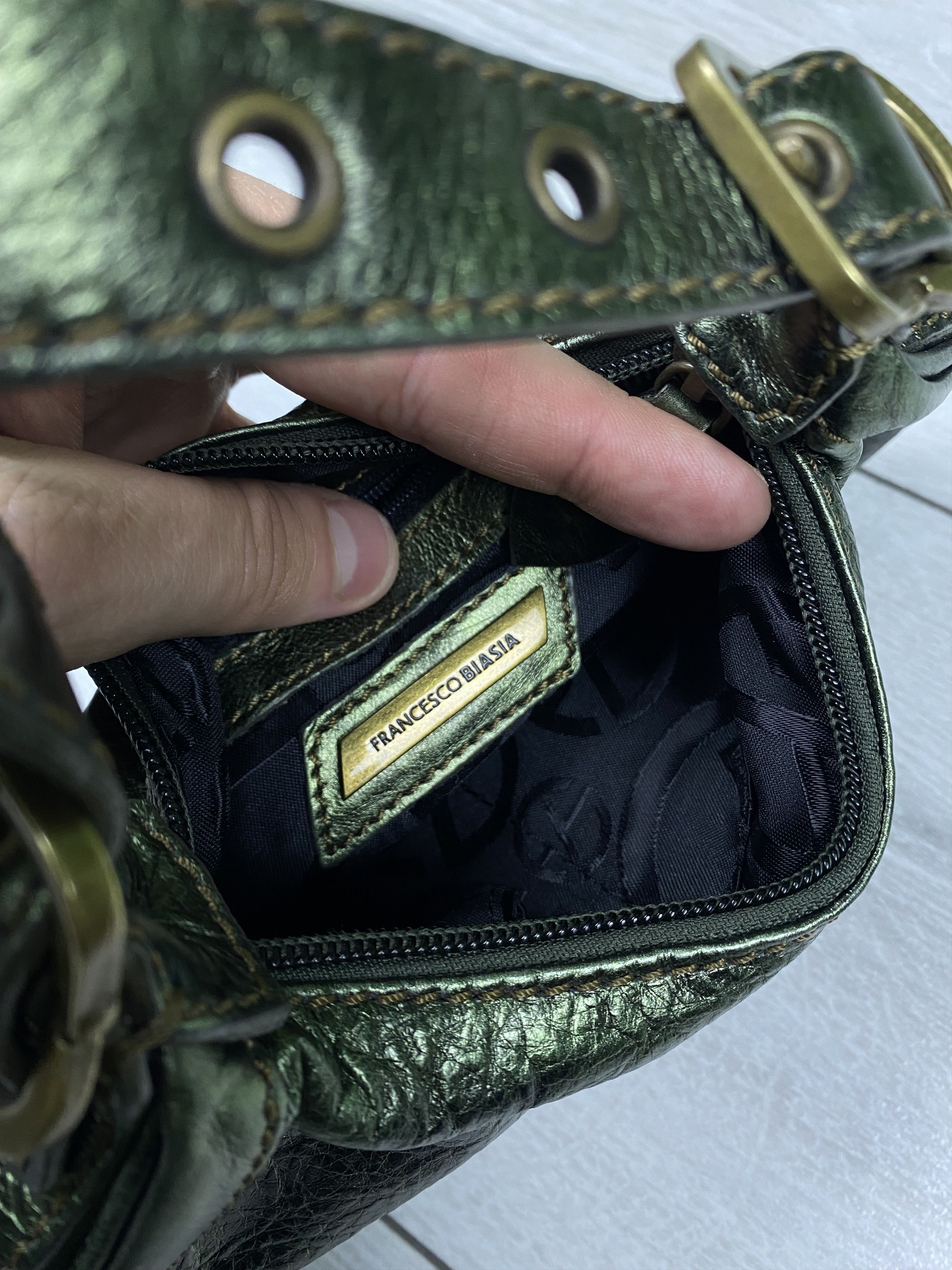 Other Vintage y2k Francesco Biasia green mini bag Size ONE SIZE - 14 Thumbnail