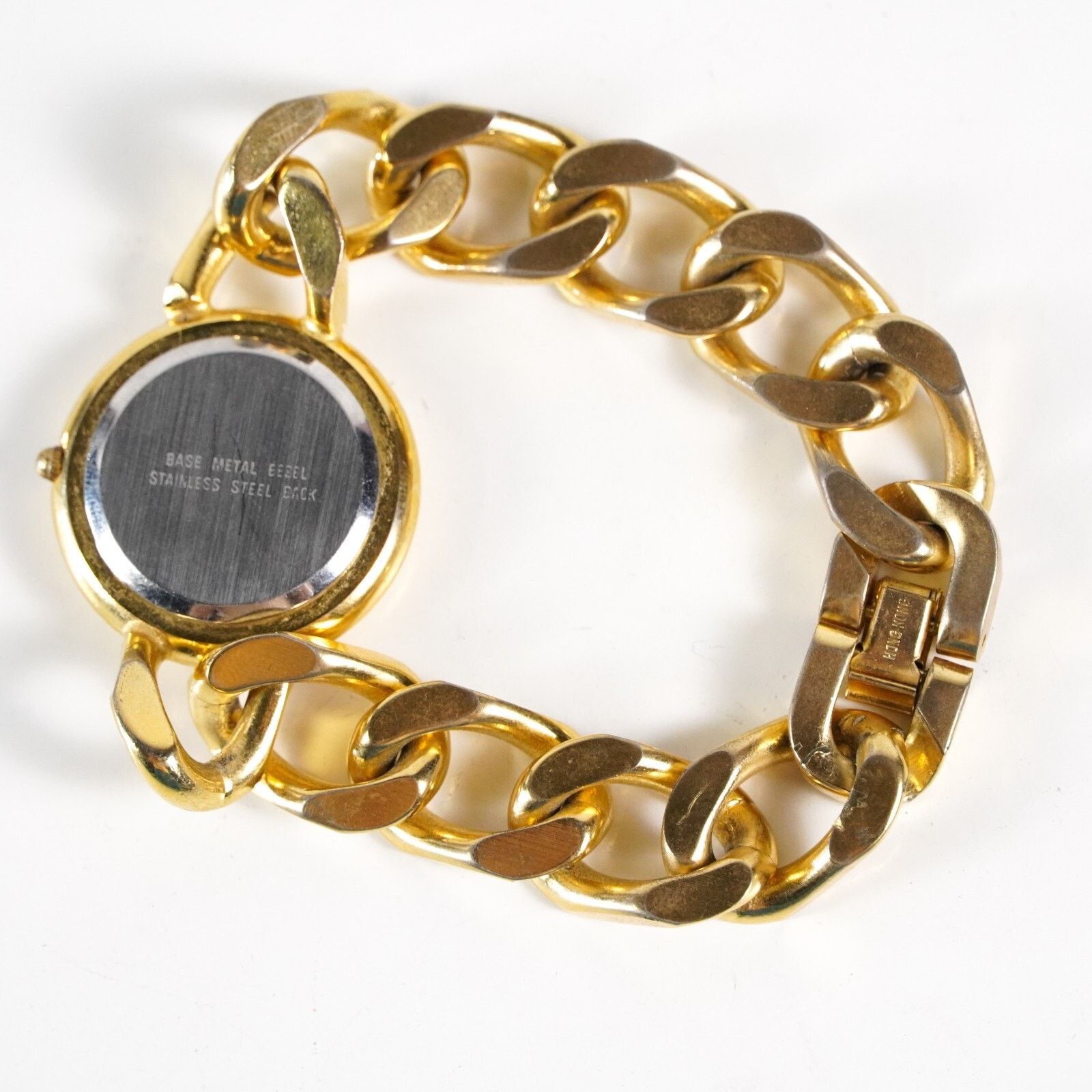 Futura Futura Quartz Watch Gold Stainless Steel Wristwatch Jewelry Size ONE SIZE - 8 Thumbnail