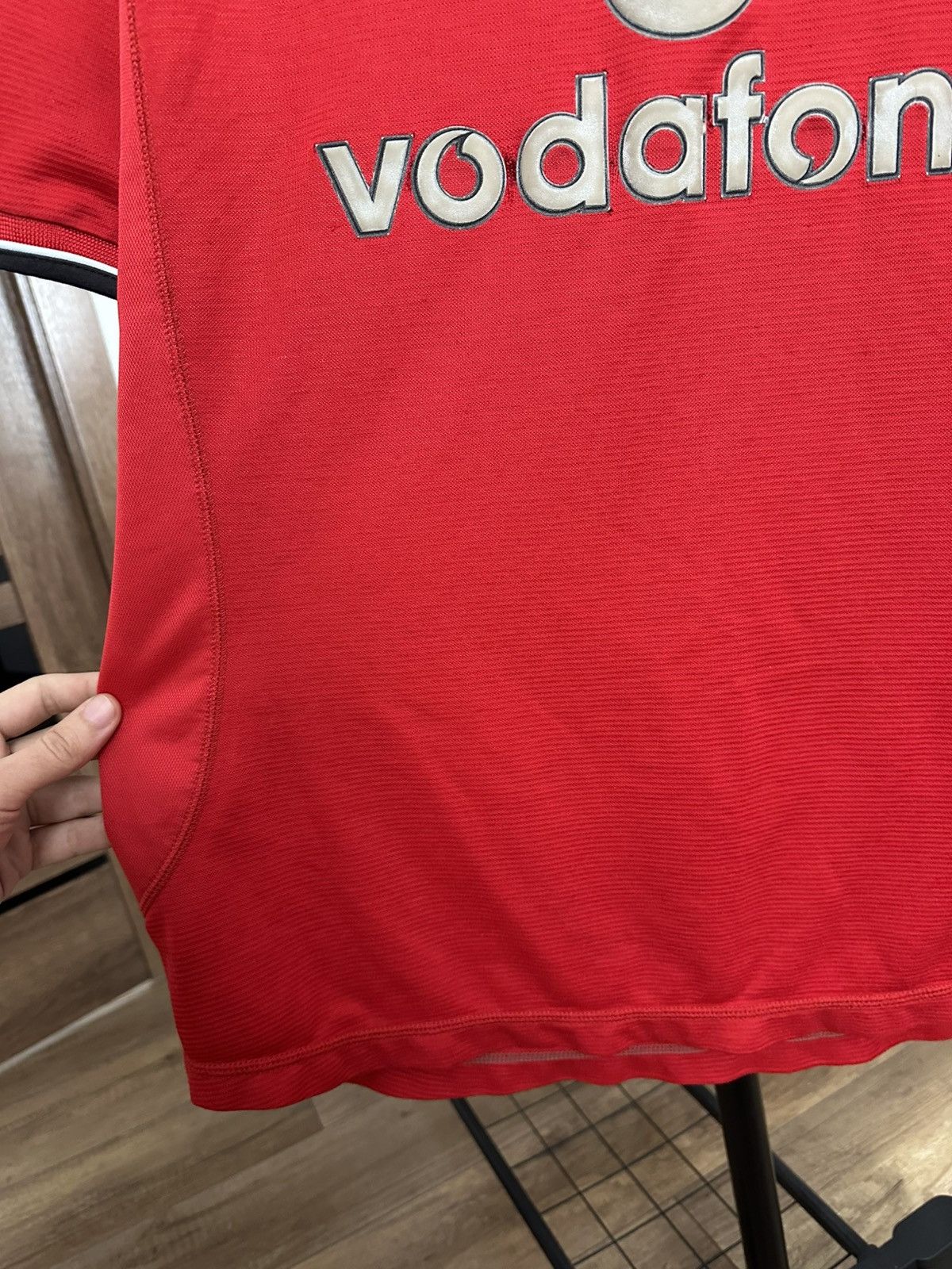 Umbro 2000/2001 Umbro Manchester United Vintage Soccer Jersey Tee Size US XL / EU 56 / 4 - 13 Thumbnail