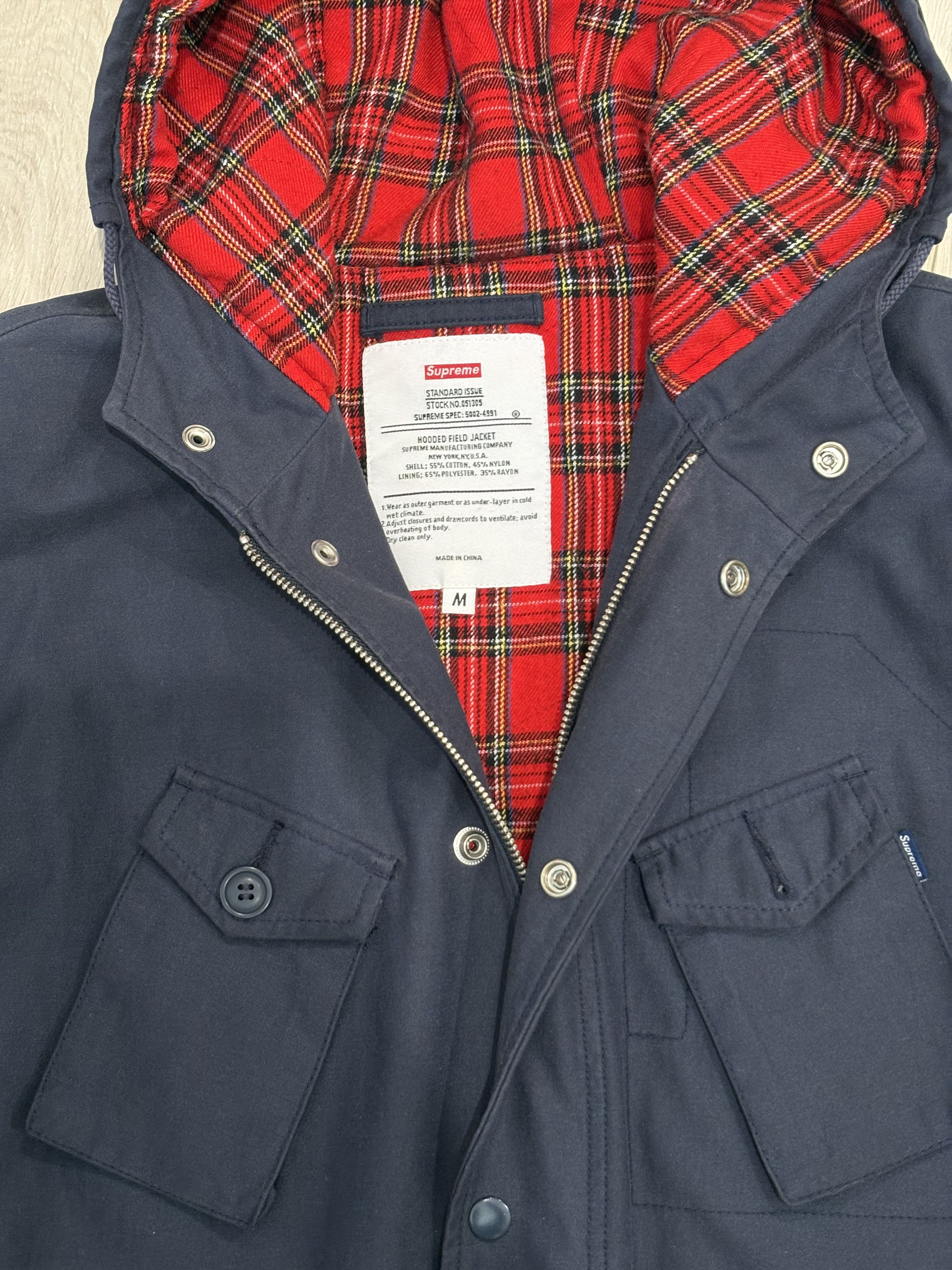Supreme Hooded Field Jacket FW 2008 Size US M / EU 48-50 / 2 - 2 Thumbnail