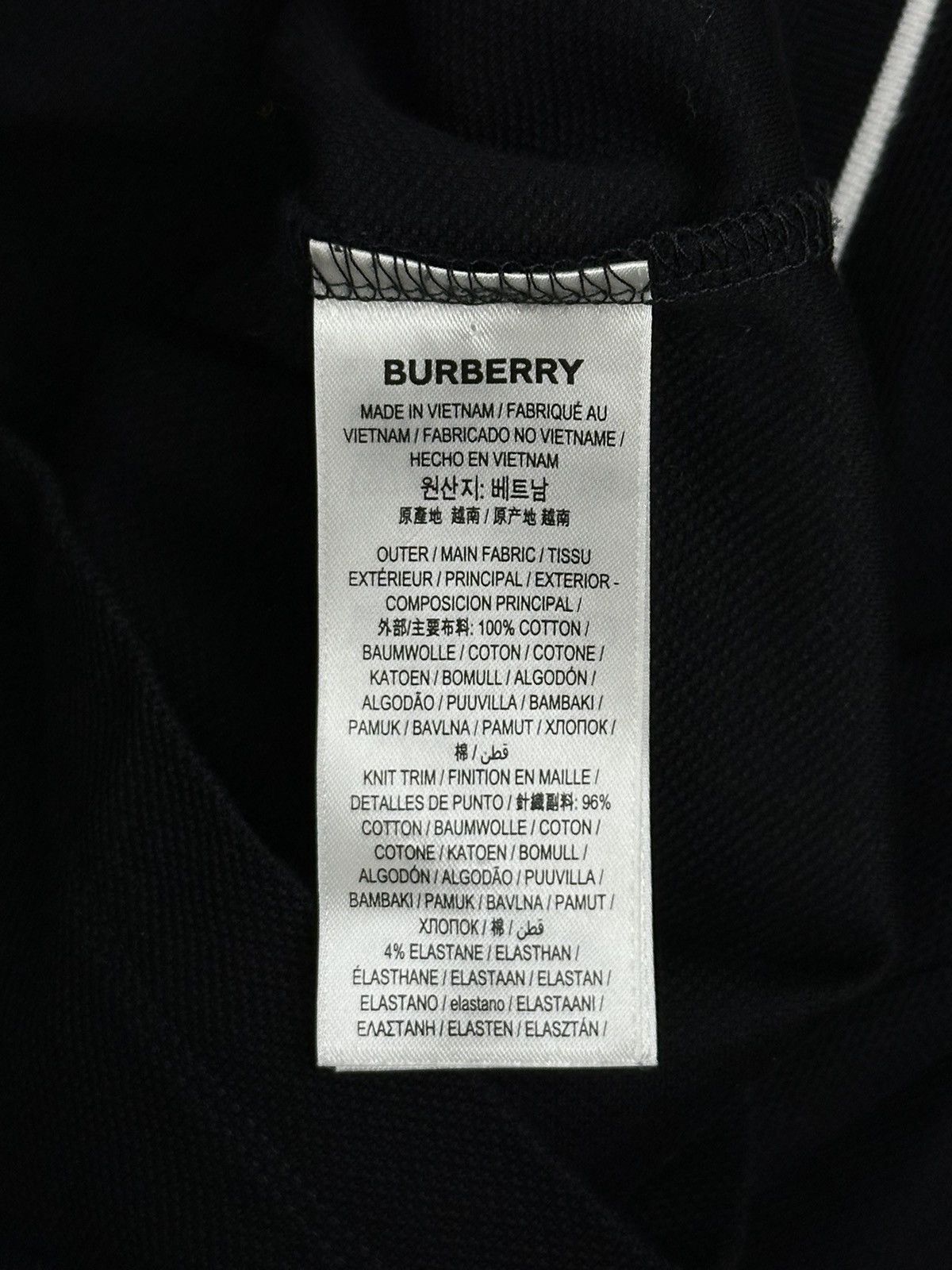 Burberry × Burberry Prorsum Burberry MEN polo t-shirt black grapphic print logo TB Size US S / EU 44-46 / 1 - 8 Thumbnail