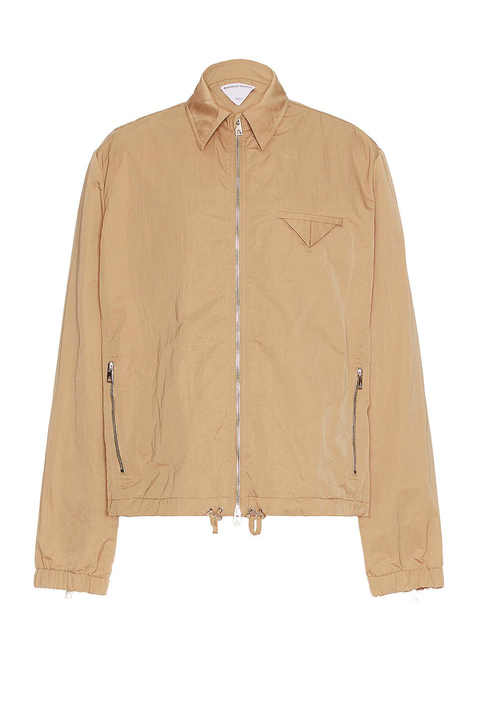 Bottega Veneta o1loc1c0426 728167 Triangle Pocket Tech Nylon Jacket Size US L / EU 52-54 / 3 - 1 Thumbnail