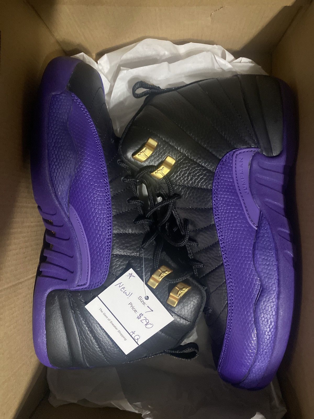 Jordan Brand Feild purple Jordan 12 Size US 7 / EU 40 - 6 Thumbnail