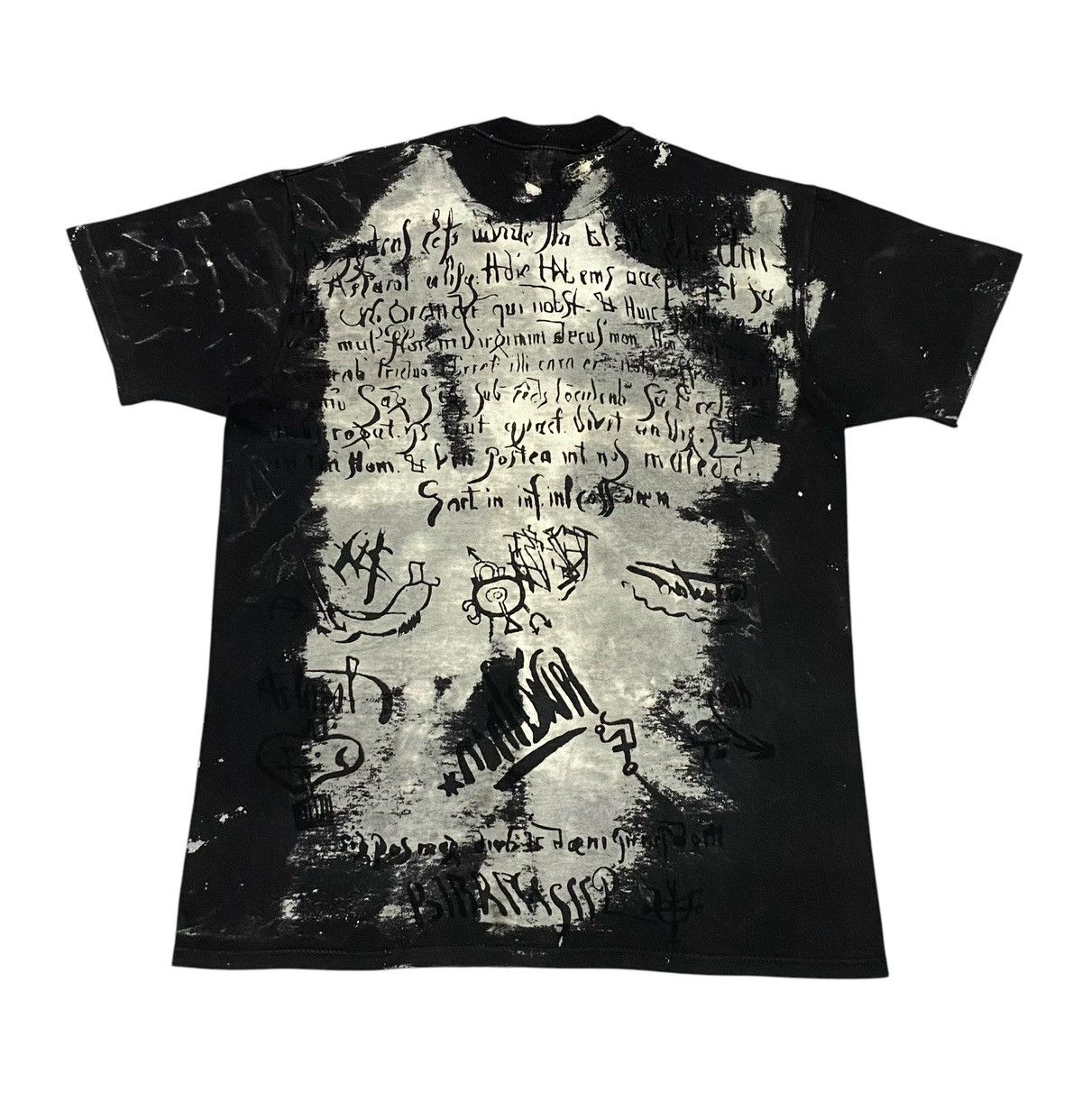 Vintage Rare🔥Vintage 90s Abstract Wizard Mosquitohead Double Sided Size US L / EU 52-54 / 3 - 3 Thumbnail