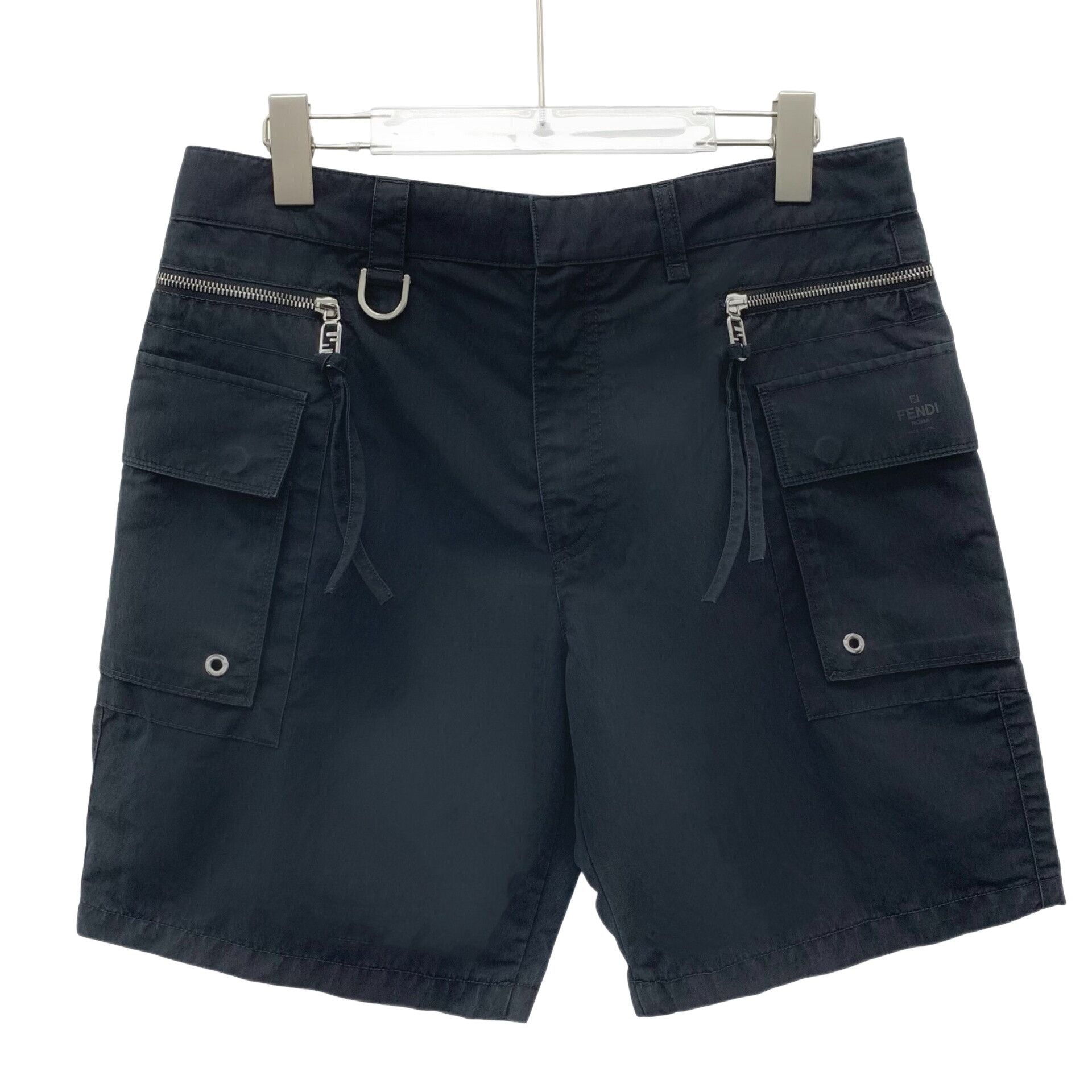 Fendi Fendi Zippered Cotton Cargo Shorts 48 Size US 32 / EU 48 - 1 Thumbnail