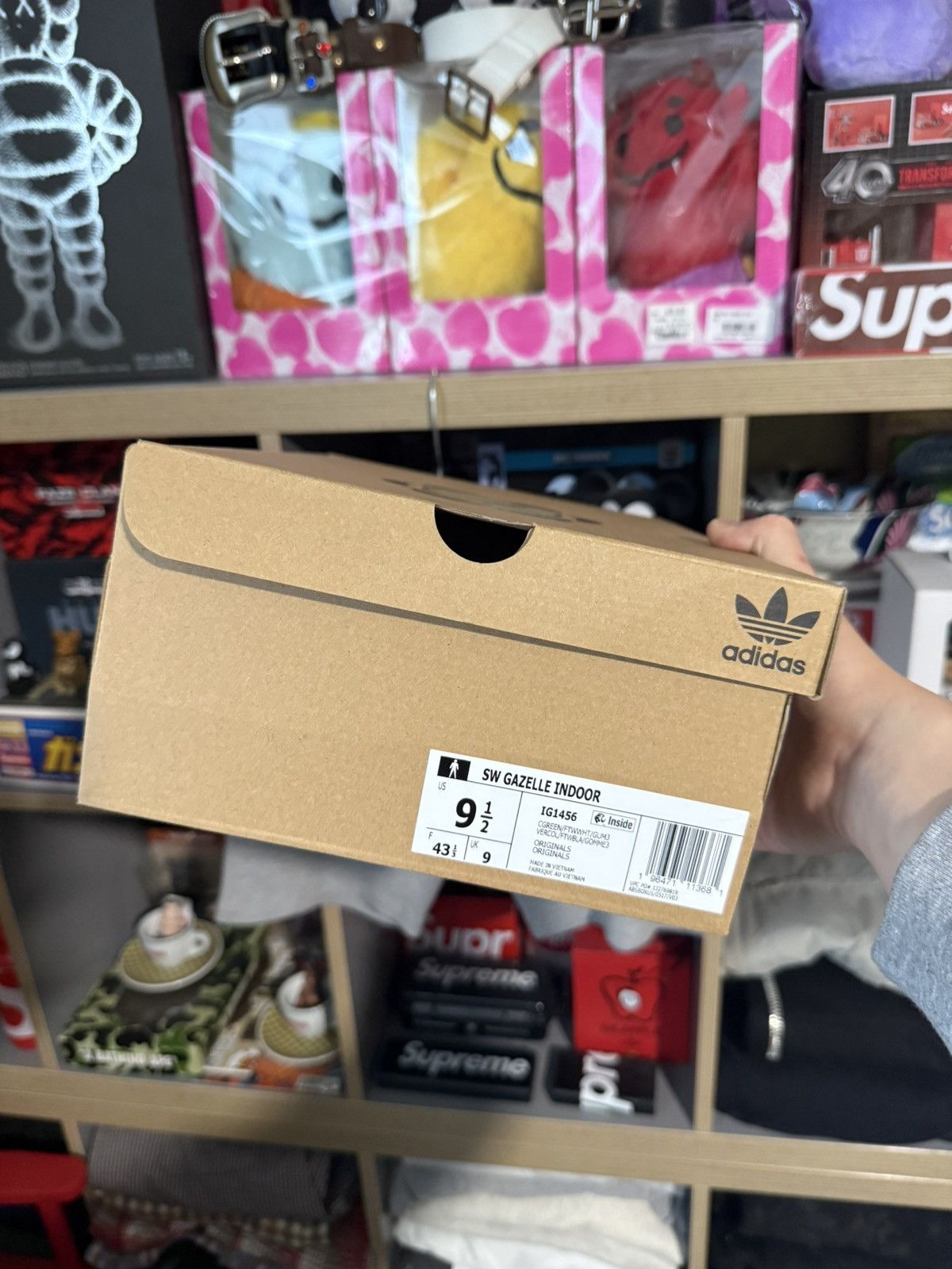Adidas Adidas Gazelle Sean Wotherspoon Hemp Green Size US 9.5 / EU 42-43 - 8 Thumbnail