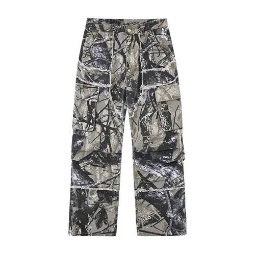 Japanese Brand Sayaka x Izumi Camouflage Baggy Flare Jeans Cargo Size US 30 / EU 46 - 7 Thumbnail