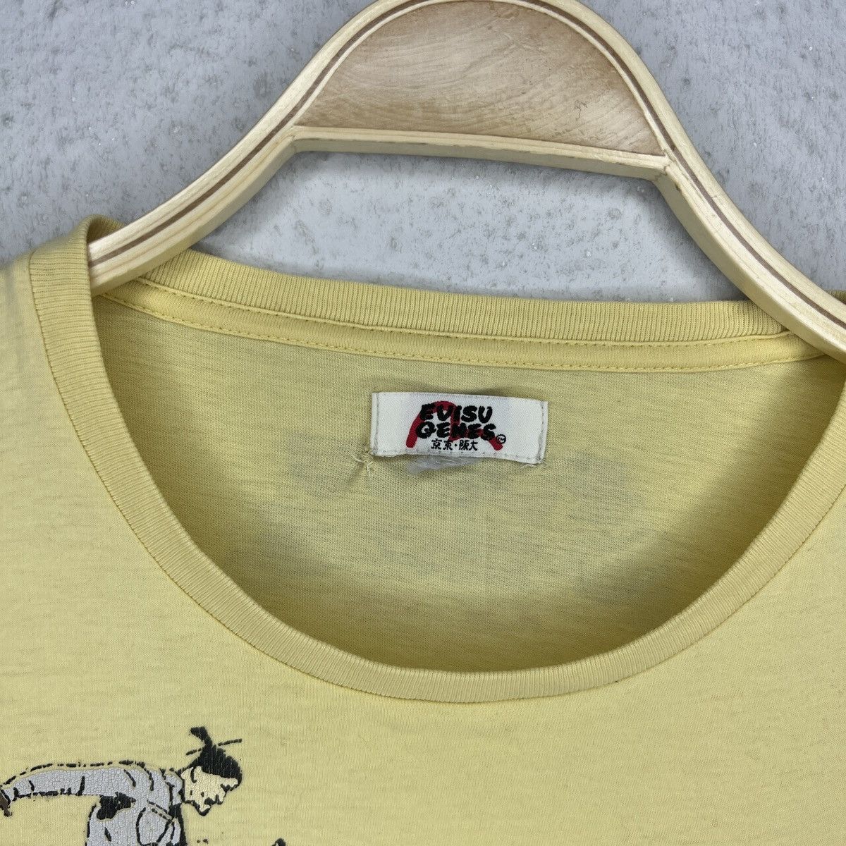 Evisu Vintage Evisu Tshirt Tee 90s Cowboys Print Pattern Yellow Size US M / EU 48-50 / 2 - 4 Thumbnail