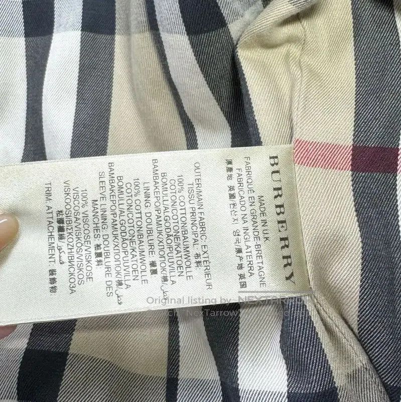 Burberry Burberry Women's Wool Coat in Dark Khaki. Size XS / US 0-2 / IT 36-38 - 6 Thumbnail