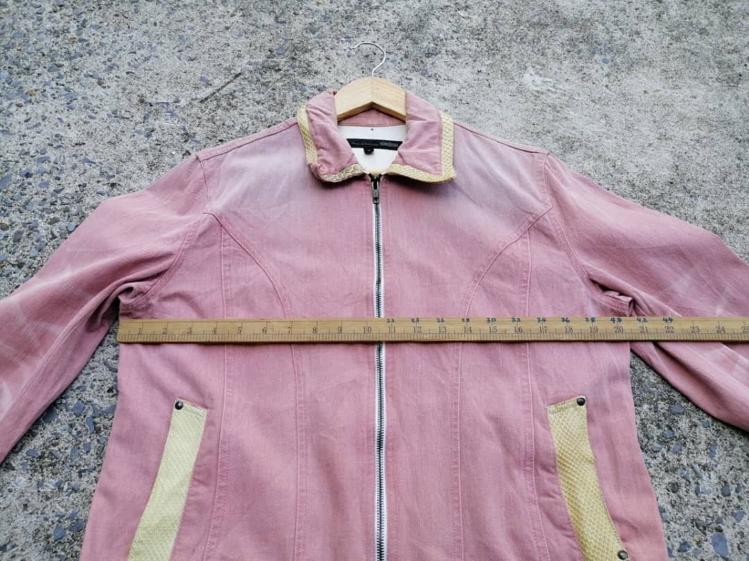 Schlussel Schlussel Made In Japan Nice Design Pink Denim Jacket Size M / US 6-8 / IT 42-44 - 4 Thumbnail