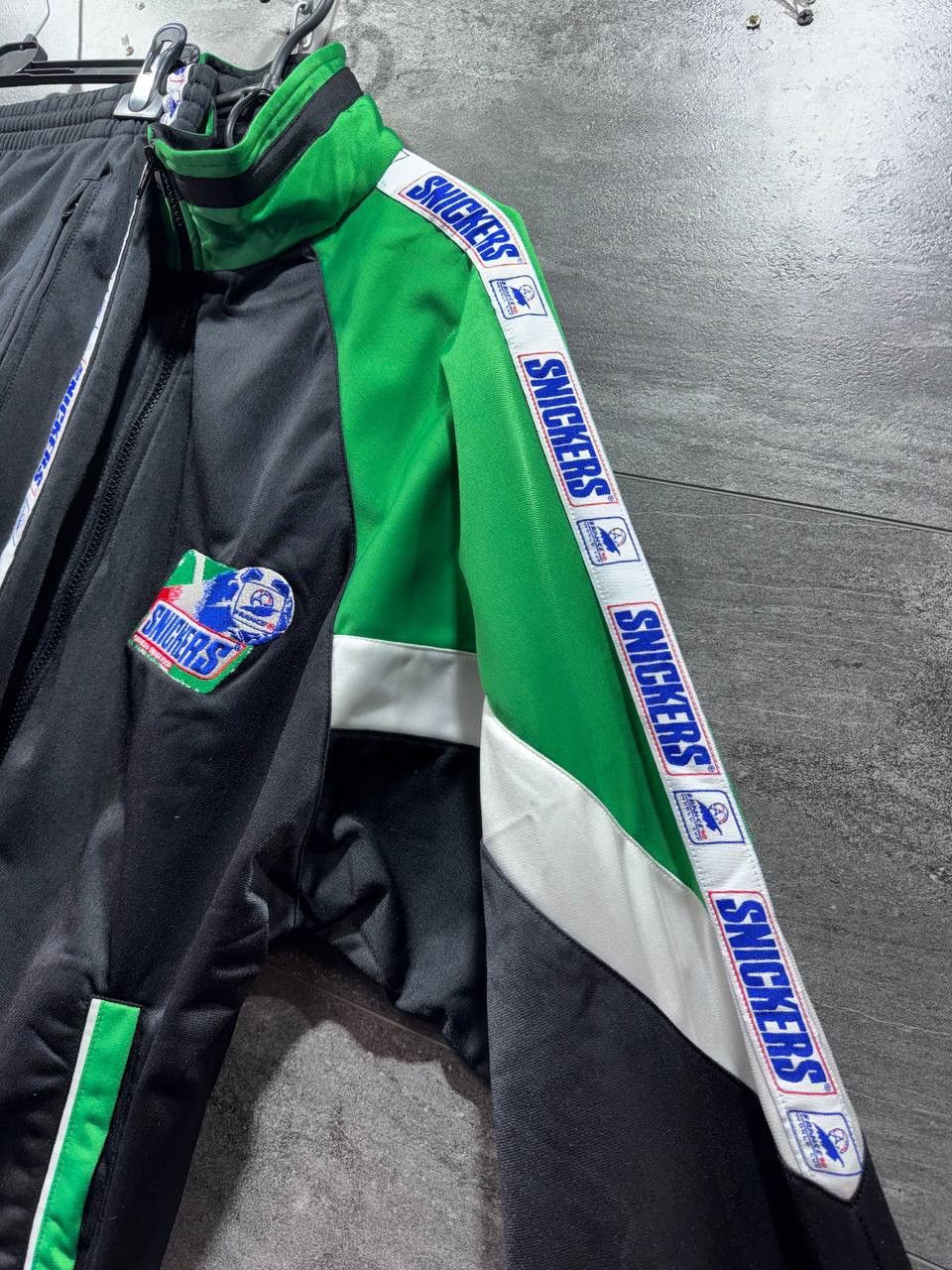 Other Vintage Snickers France 98 World Cup Tracksuit Jacket Pants Size US L / EU 52-54 / 3 - 5 Thumbnail