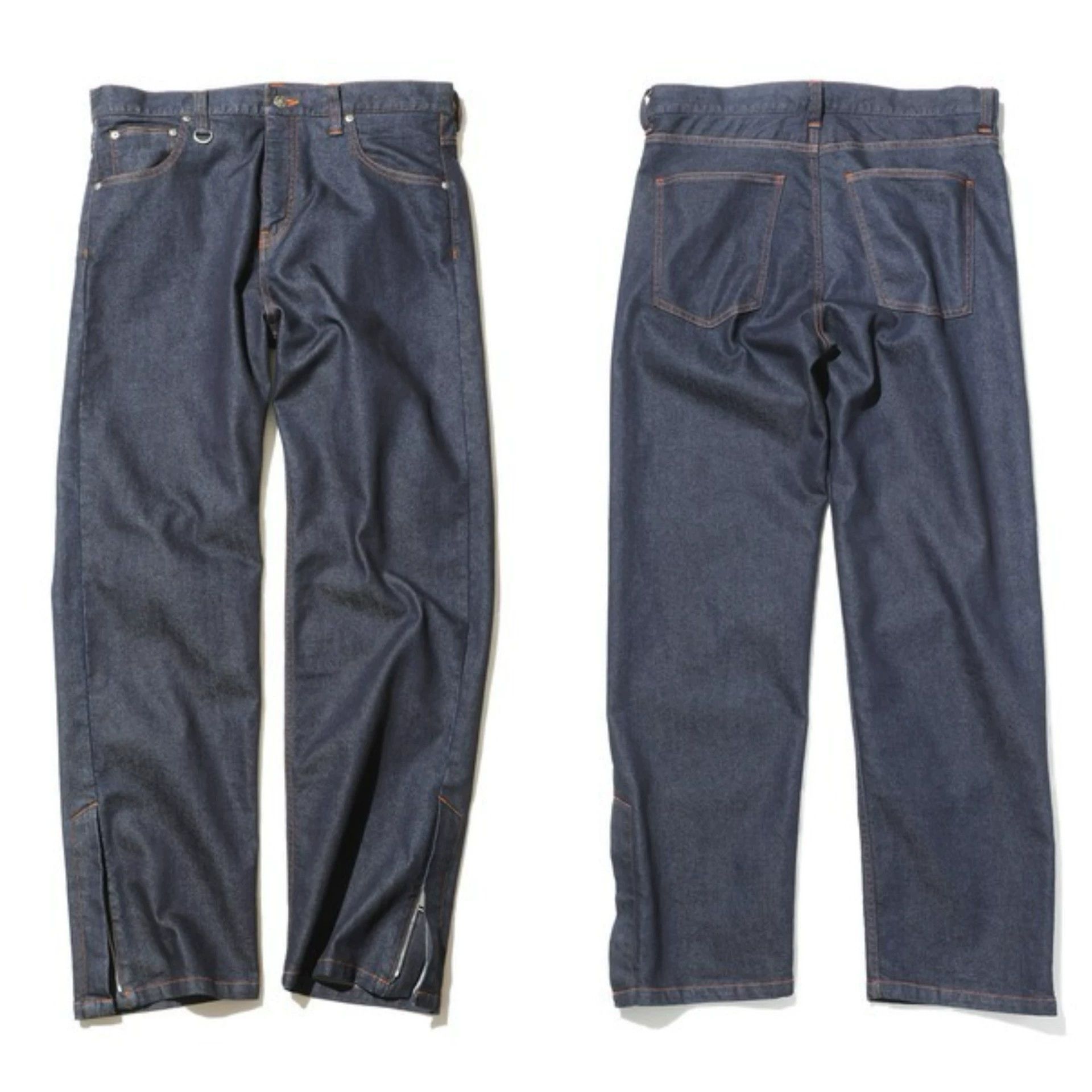 Sophnet. Sophnet. ONE WASHED HEM INDIGO Zip Hem Raw Jeans S Size US 29 - 8 Thumbnail