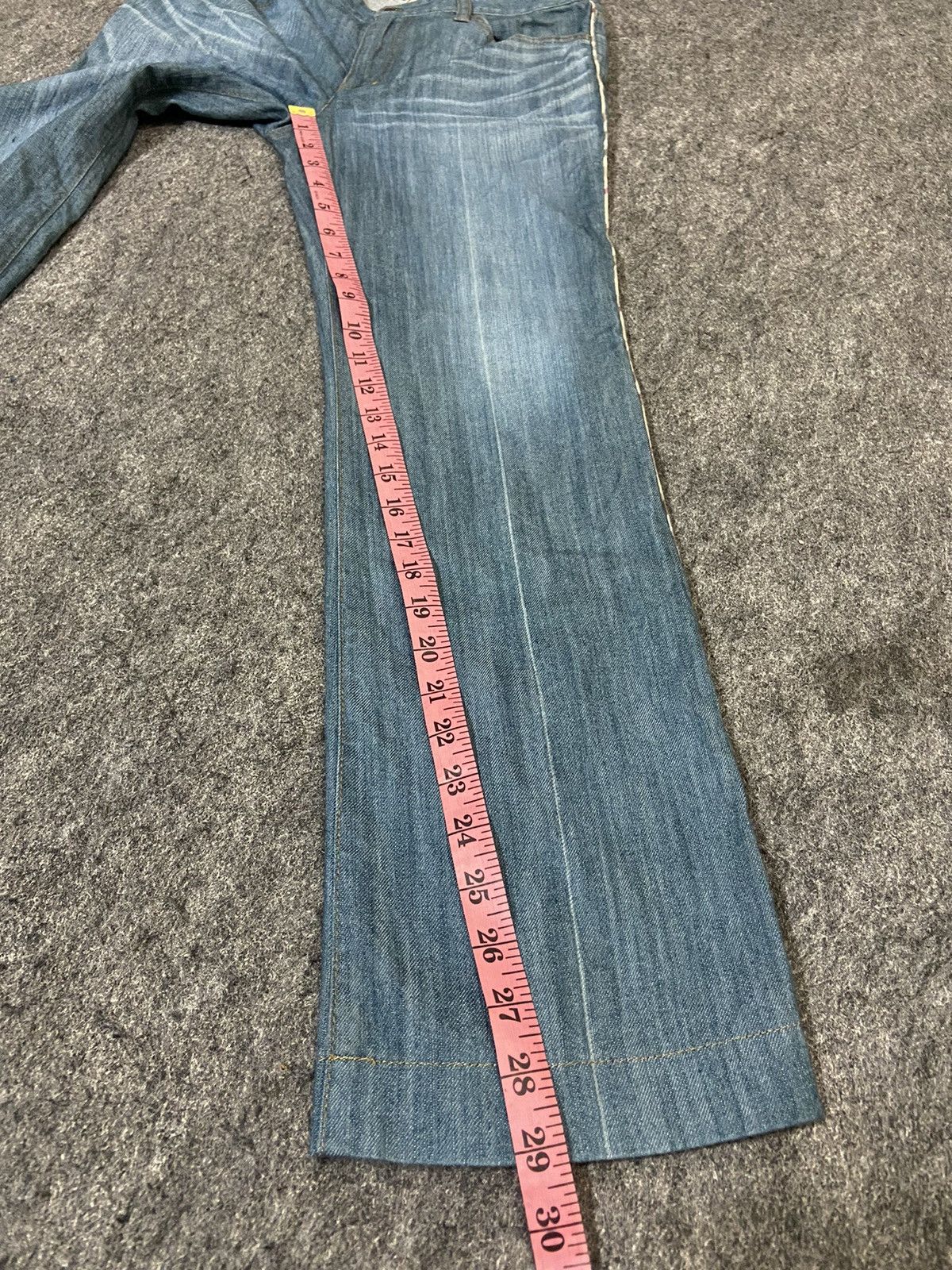 Burberry × Vintage Vintage Y2K burberry london denim pants Size 26" / US 2 / IT 38 - 16 Thumbnail