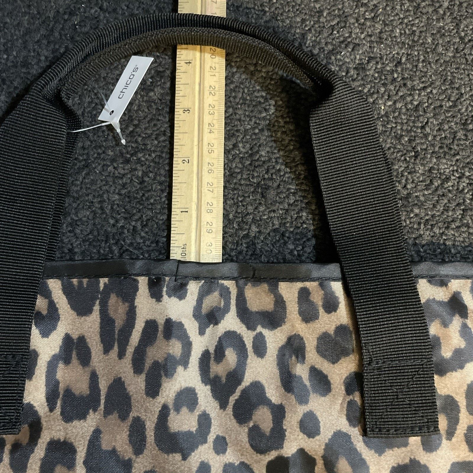 Chicos CHICO'S Travel Garment Bag Cheetah/Leopard Print Size ONE SIZE - 9 Thumbnail