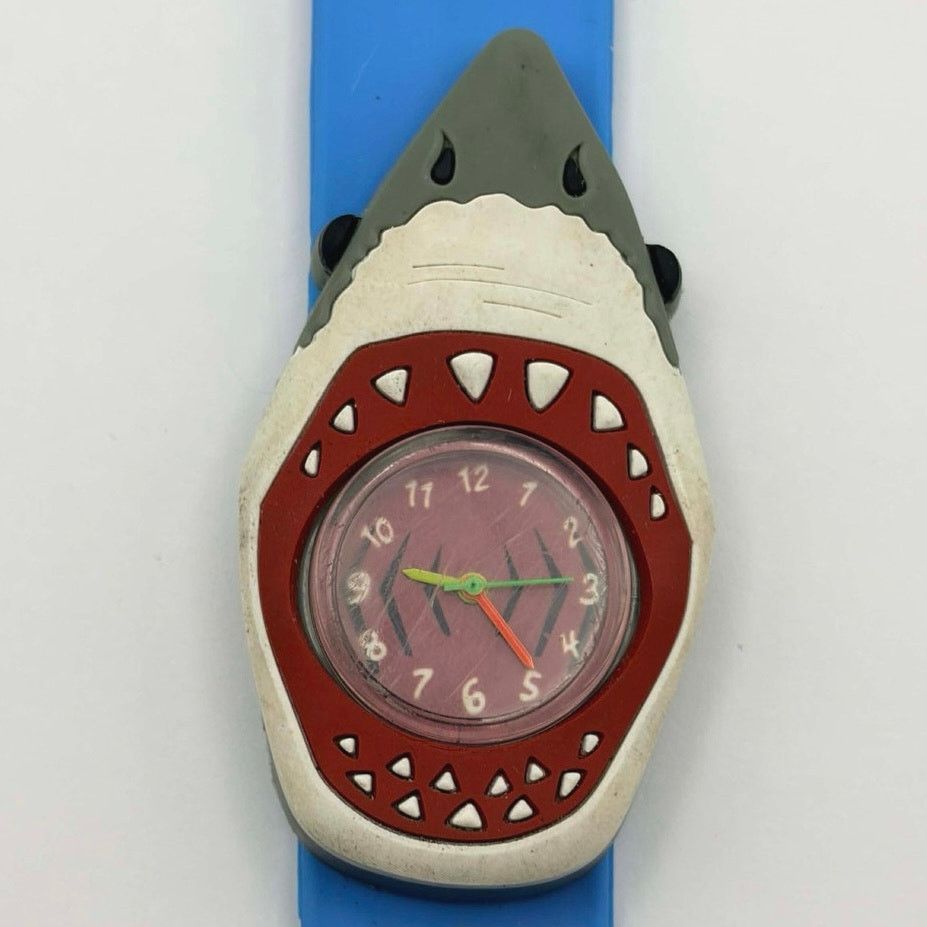 Other Blue & Red Shark Kids Snap Watch Size ONE SIZE - 3 Thumbnail
