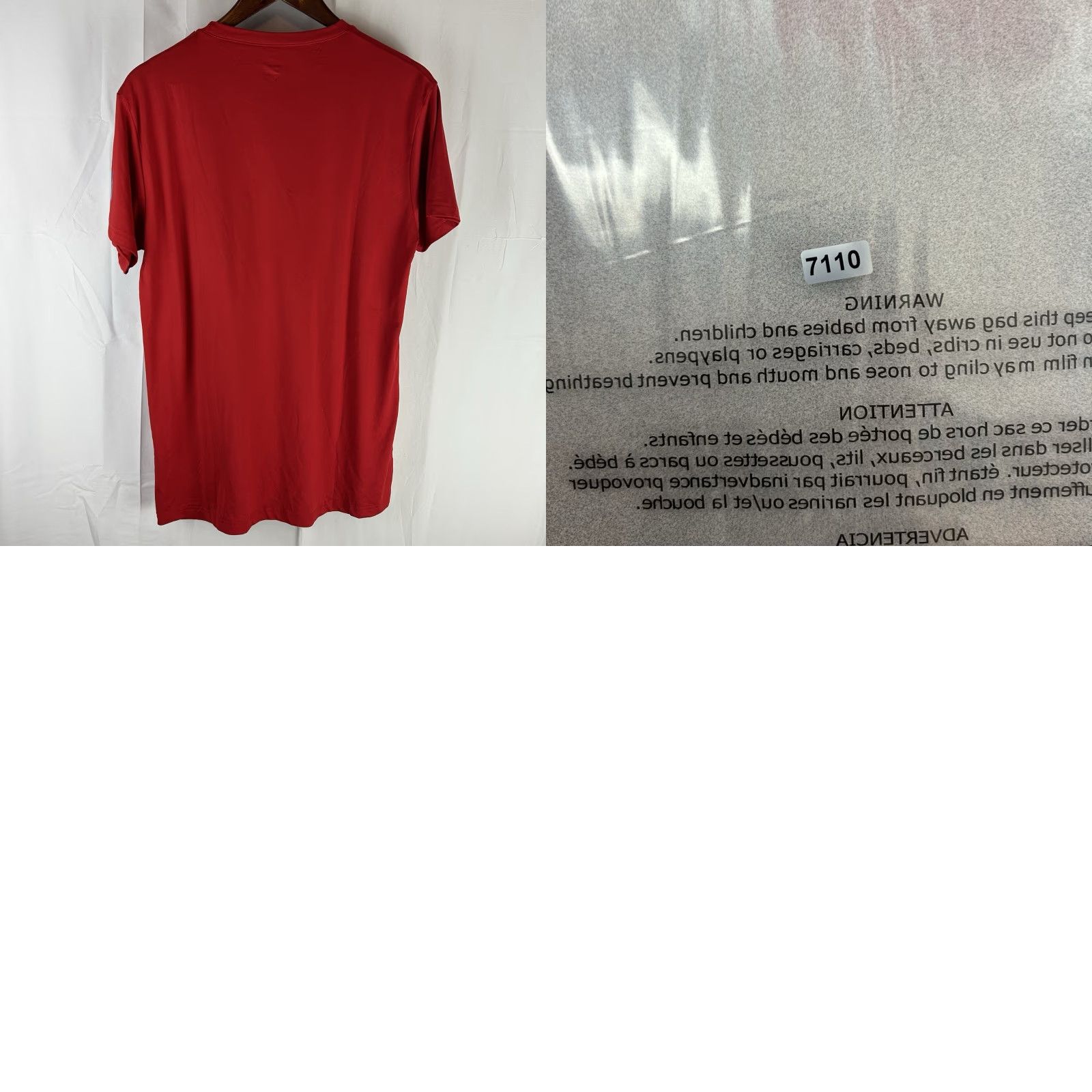Spyder Spyder Athletic Shirt Mens Large Red T-Shirt Running Training Loungewear Athleisure Size US L / EU 52-54 / 3 - 8 Thumbnail